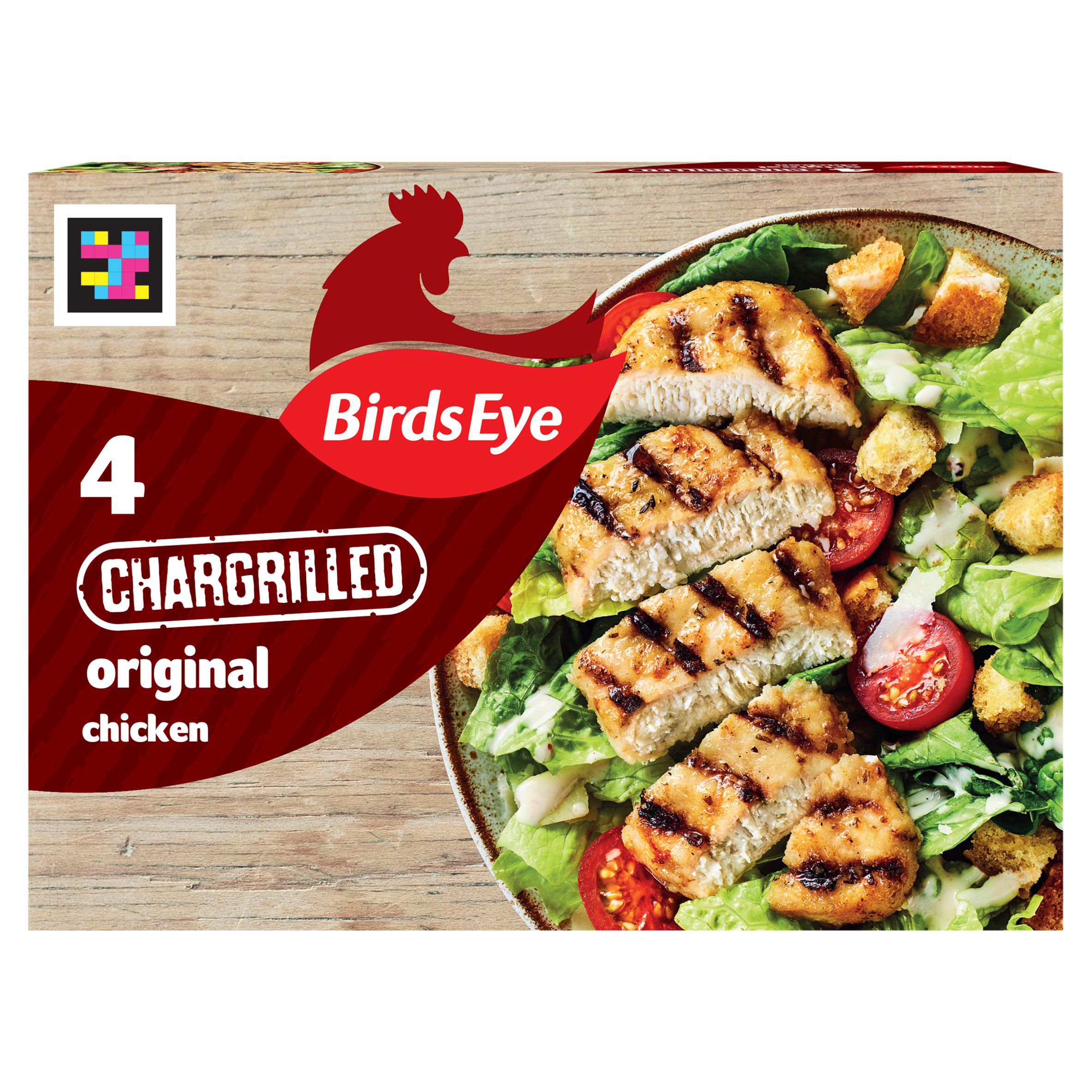 Birds Eye Original Chicken Chargrills x4 340g