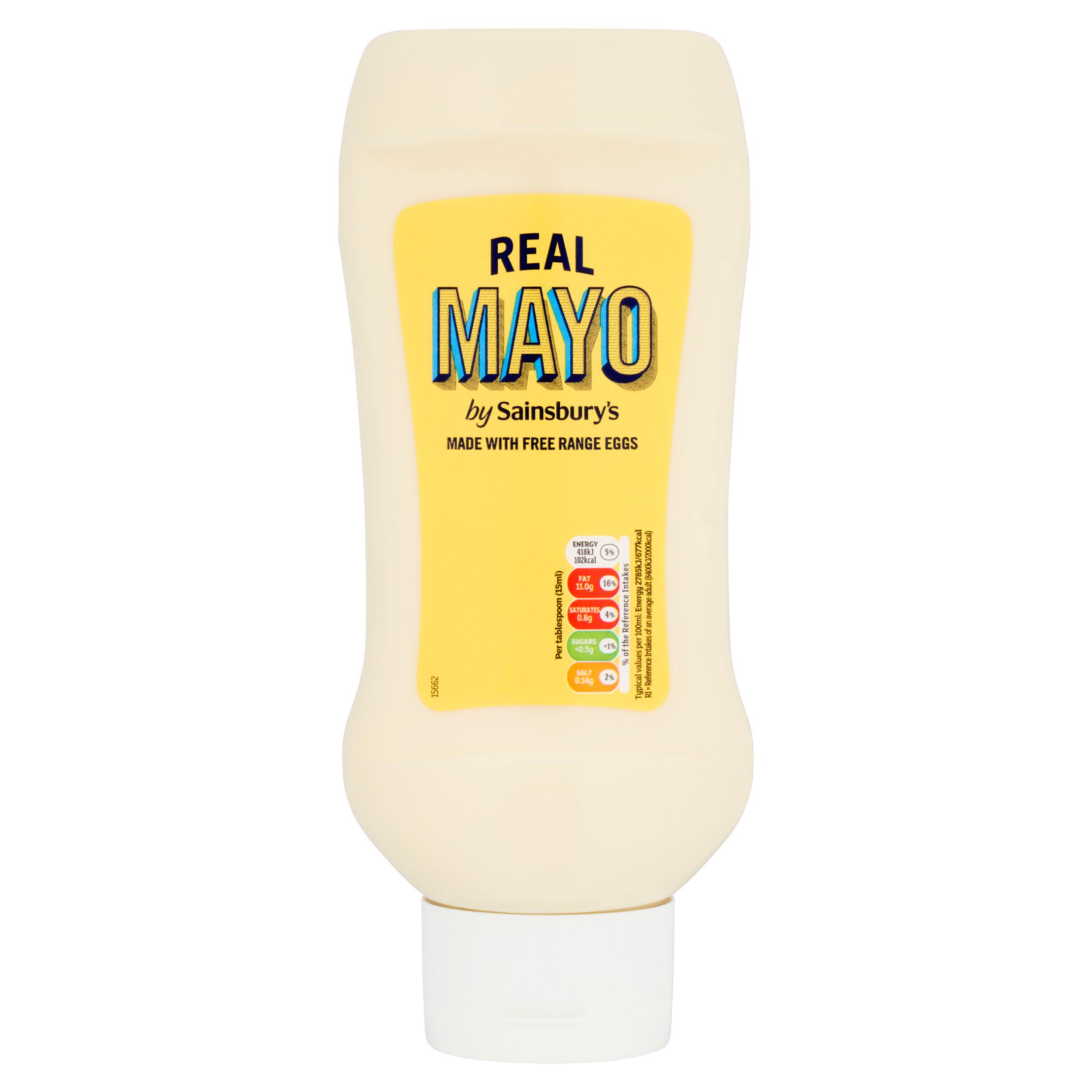 Sainsbury's Mayonnaise Squeezy 500ml