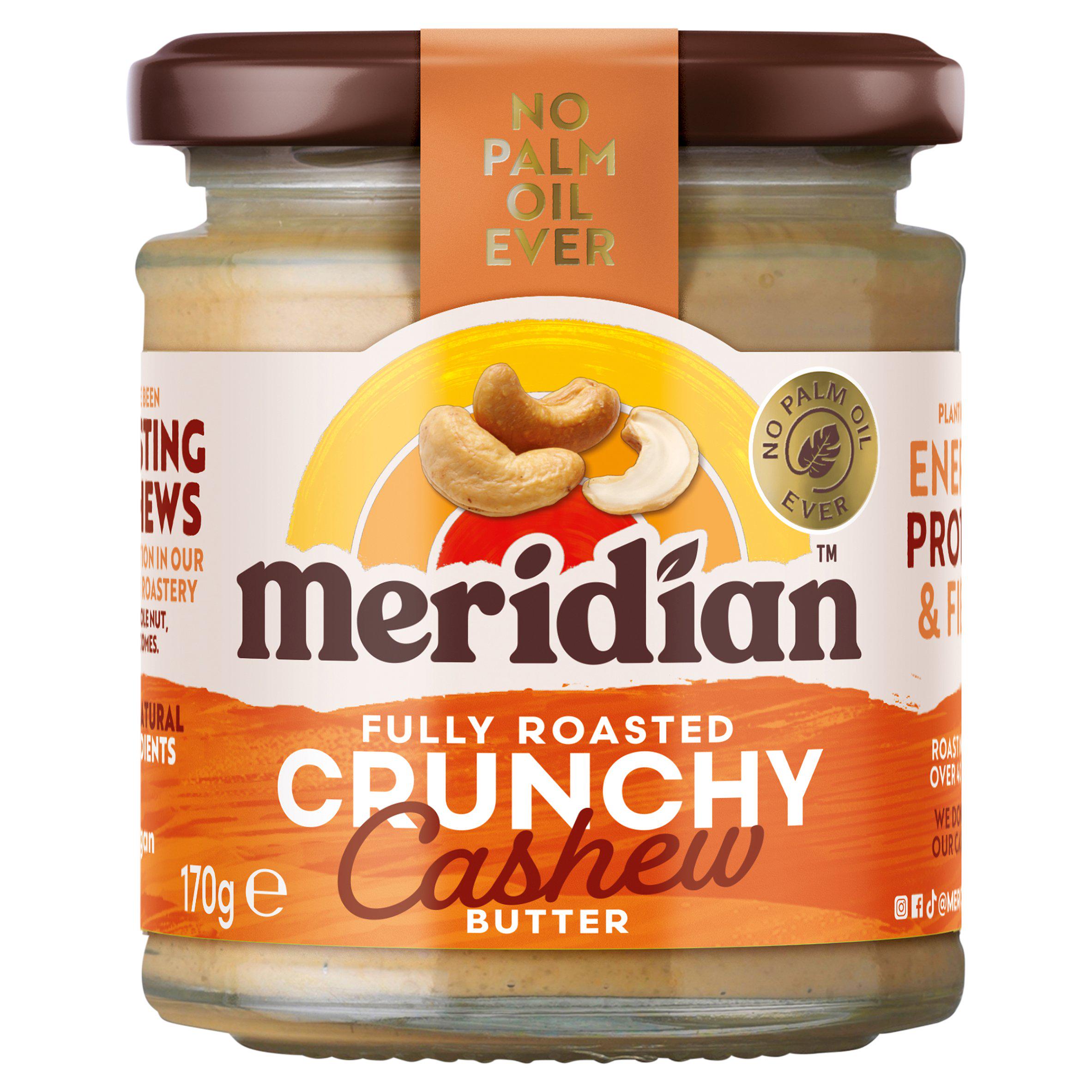 Meridian Crunchy Cashew Butter