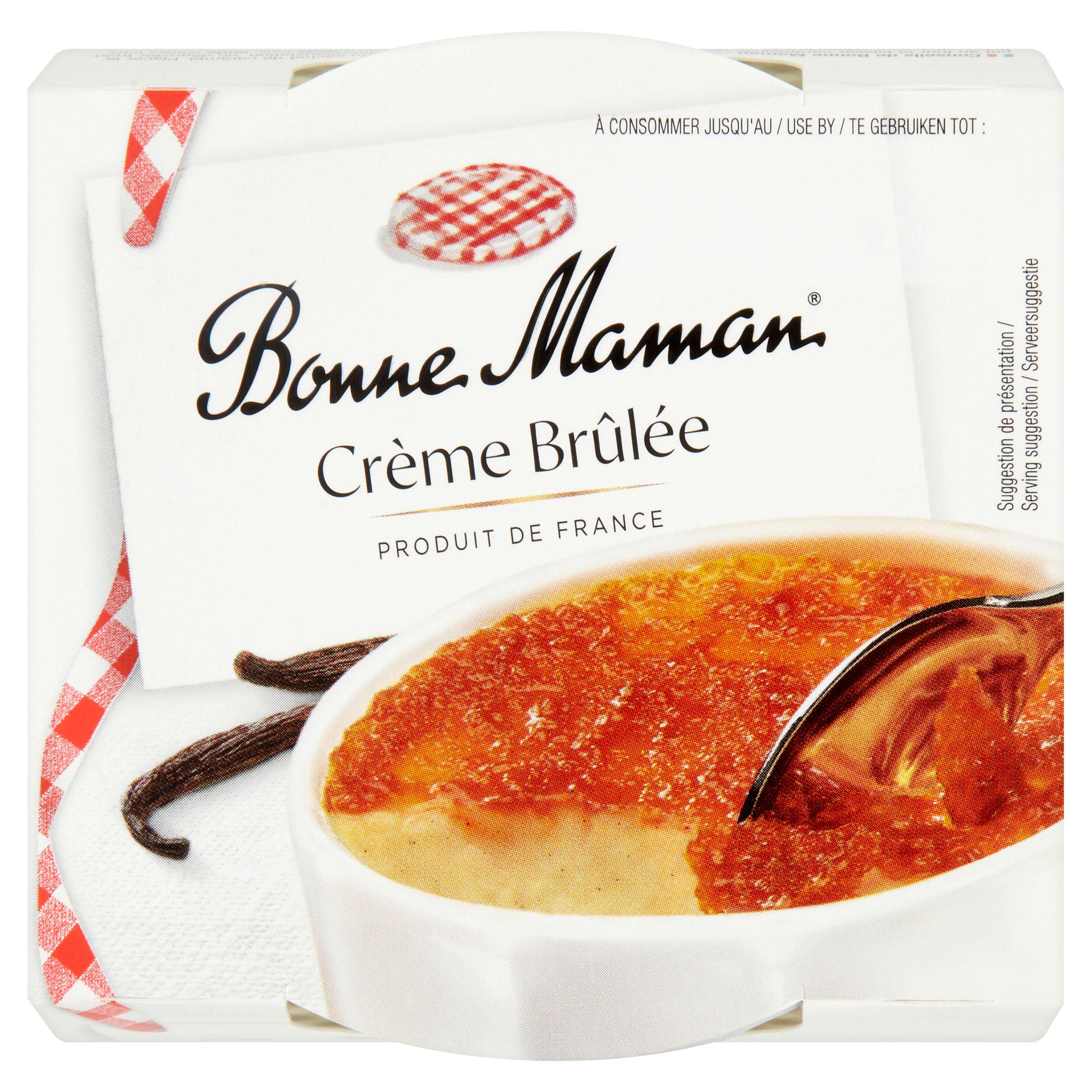 Bonne Maman Creme Brulee Dessert 2x100g