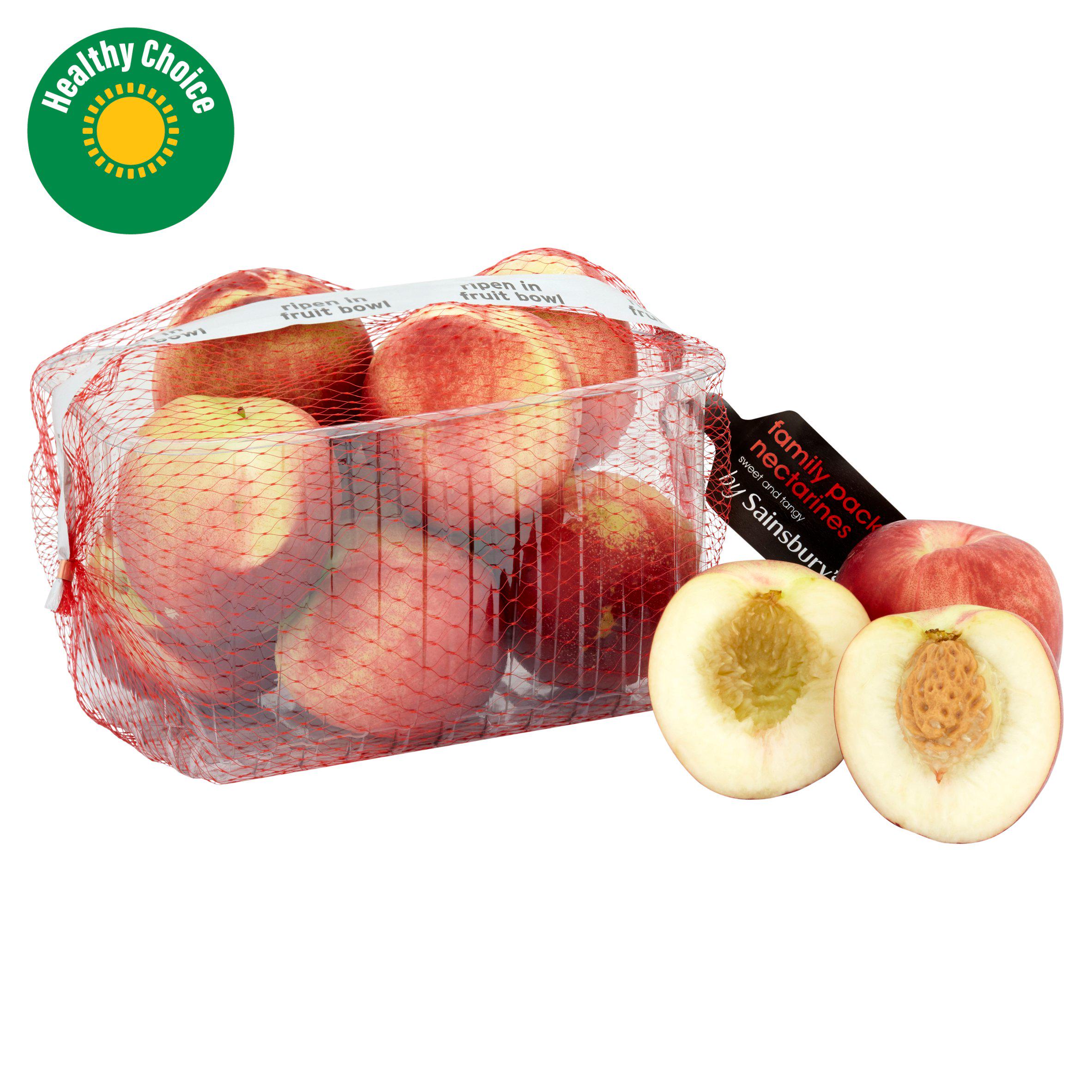 Sainsbury's Nectarine Family Punnet (min X6)