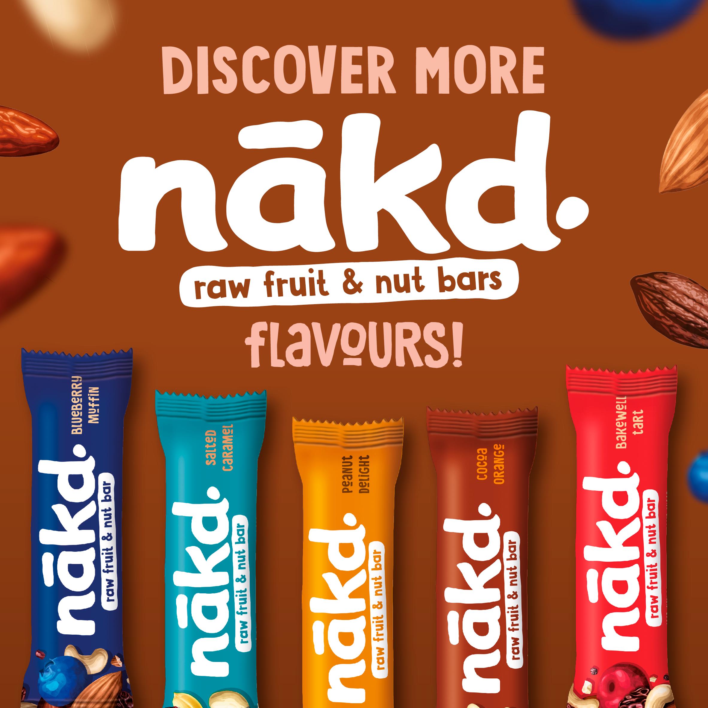 Nakd Cocoa Delight Fruit & Nut Bars 4x35g thumbnail 2