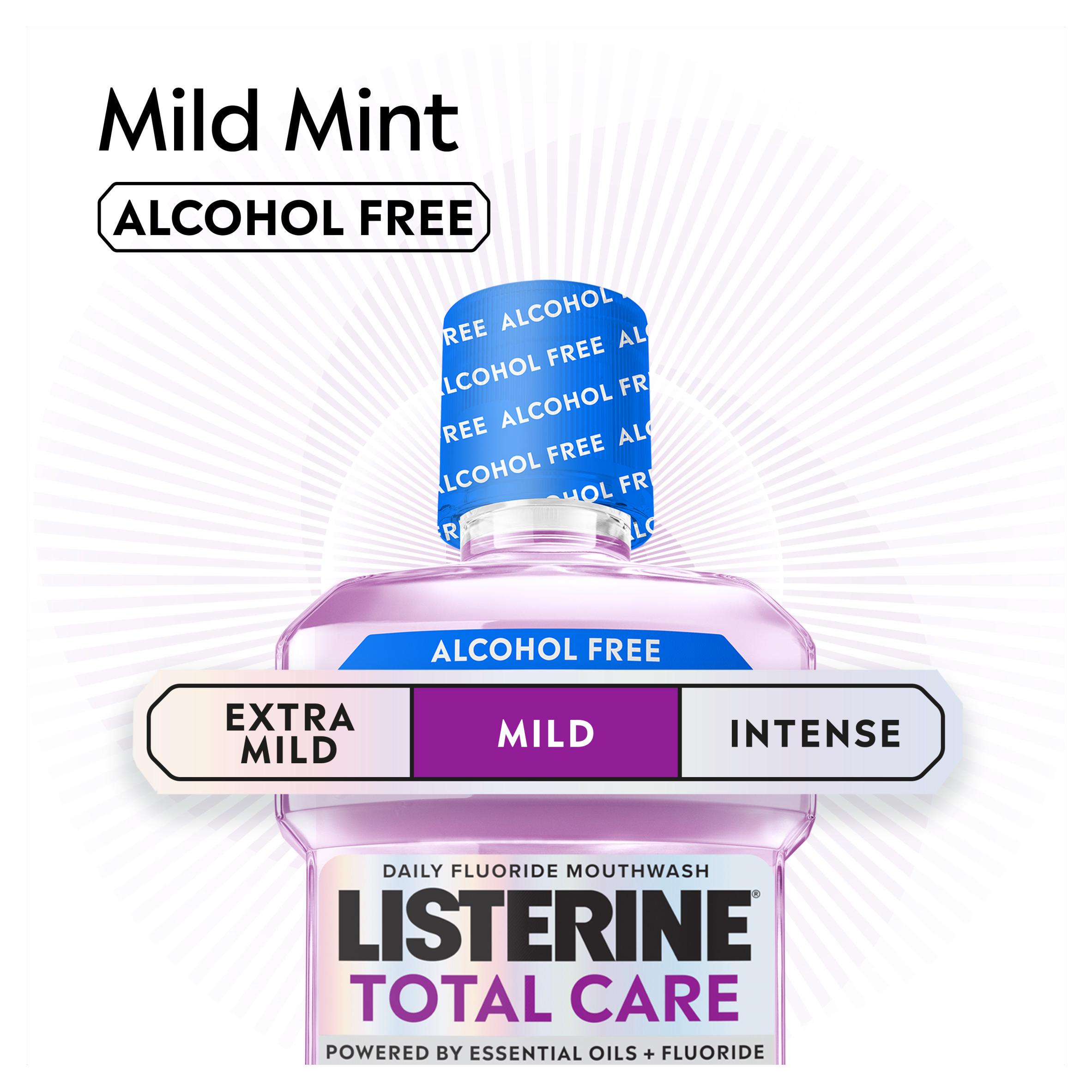 Listerine Total Care Milder Taste Zero Alcohol Mouthwash 500ml thumbnail 5