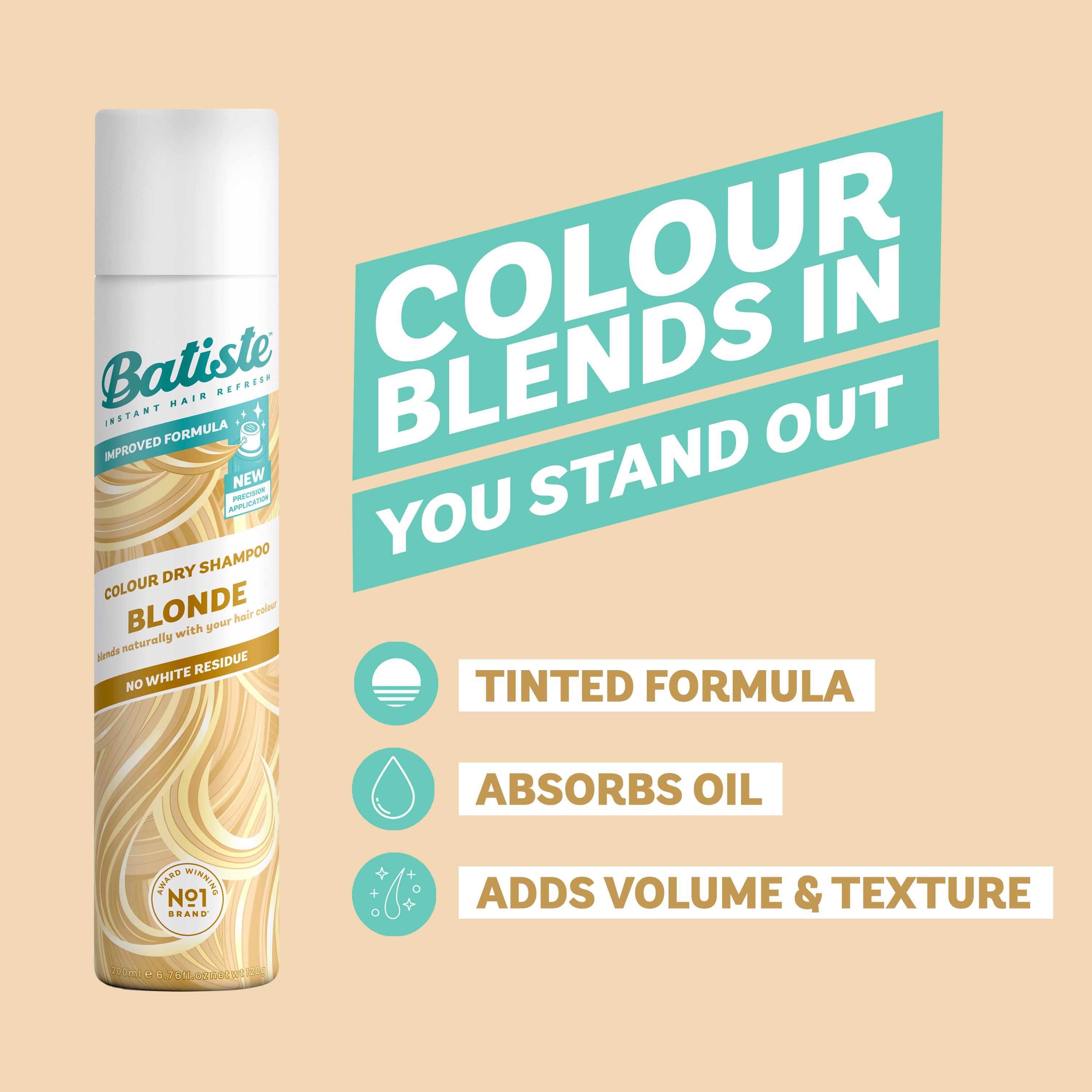Batiste Light & Blonde Dry Shampoo 200ml thumbnail 6