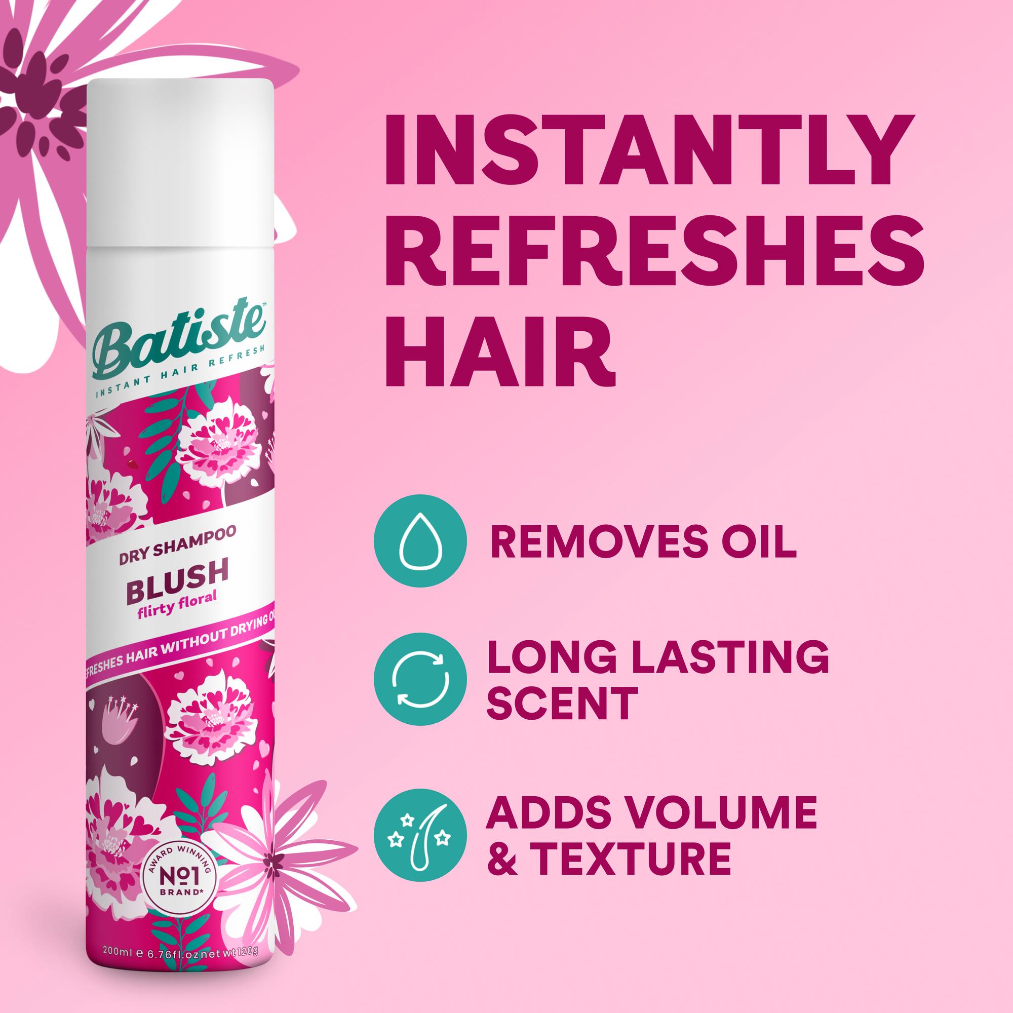 Batiste Blush Floral & Flirty Dry Shampoo 200ml thumbnail 2