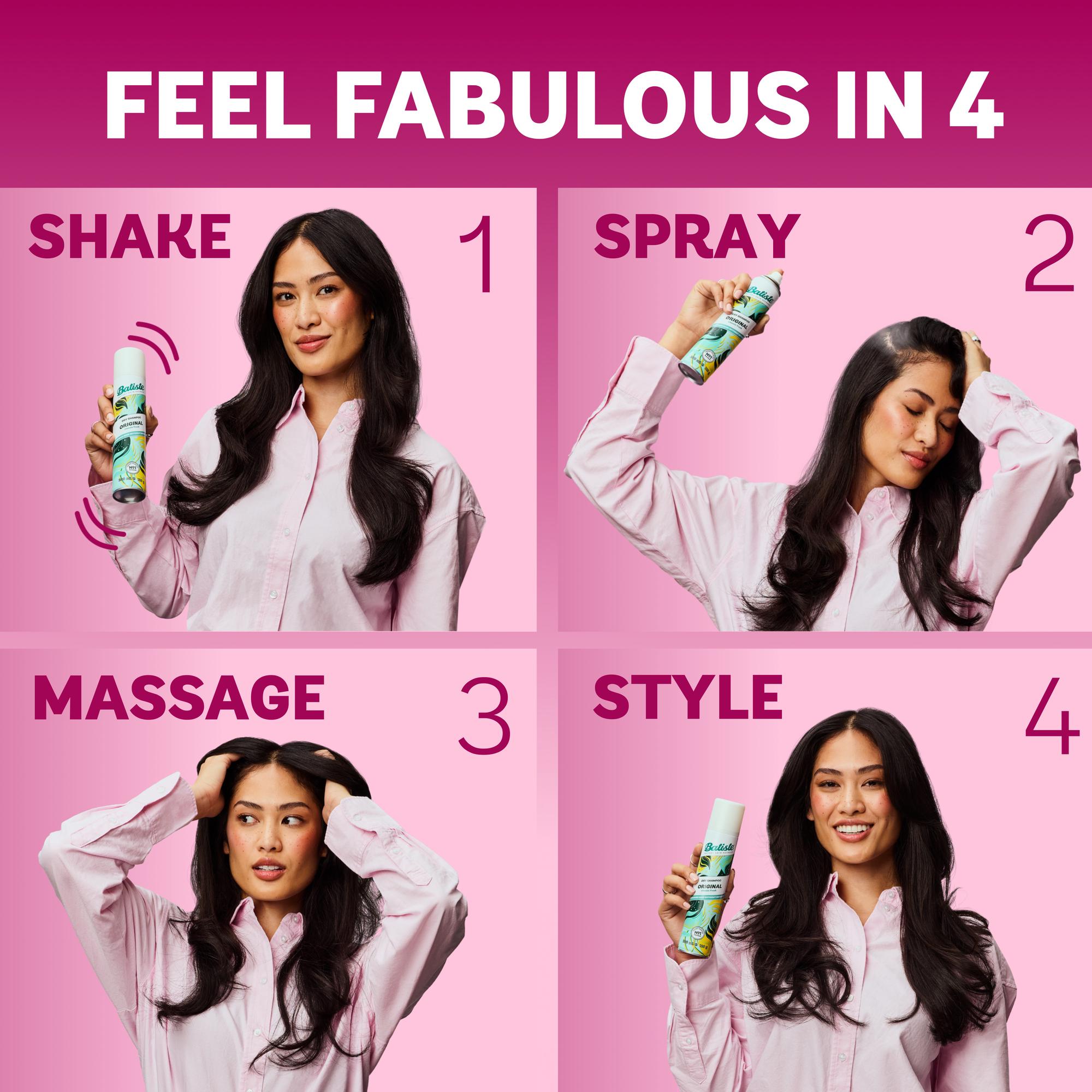 Batiste Blush Floral & Flirty Dry Shampoo 200ml thumbnail 6