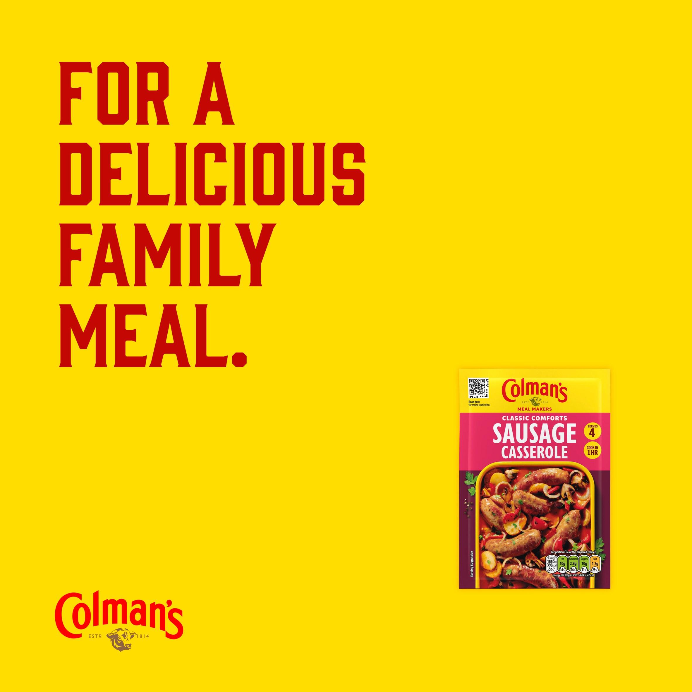 Colman's Recipe Mix Sausage Casserole 39g thumbnail 4
