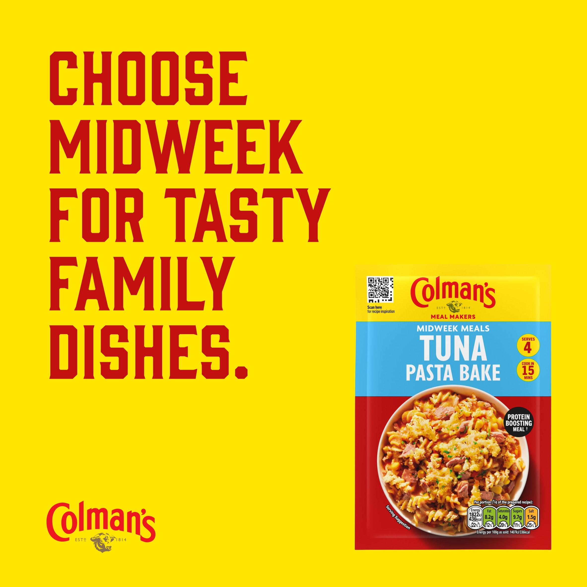 Colman's Tuna Pasta Bake Recipe Mix 44g thumbnail 5