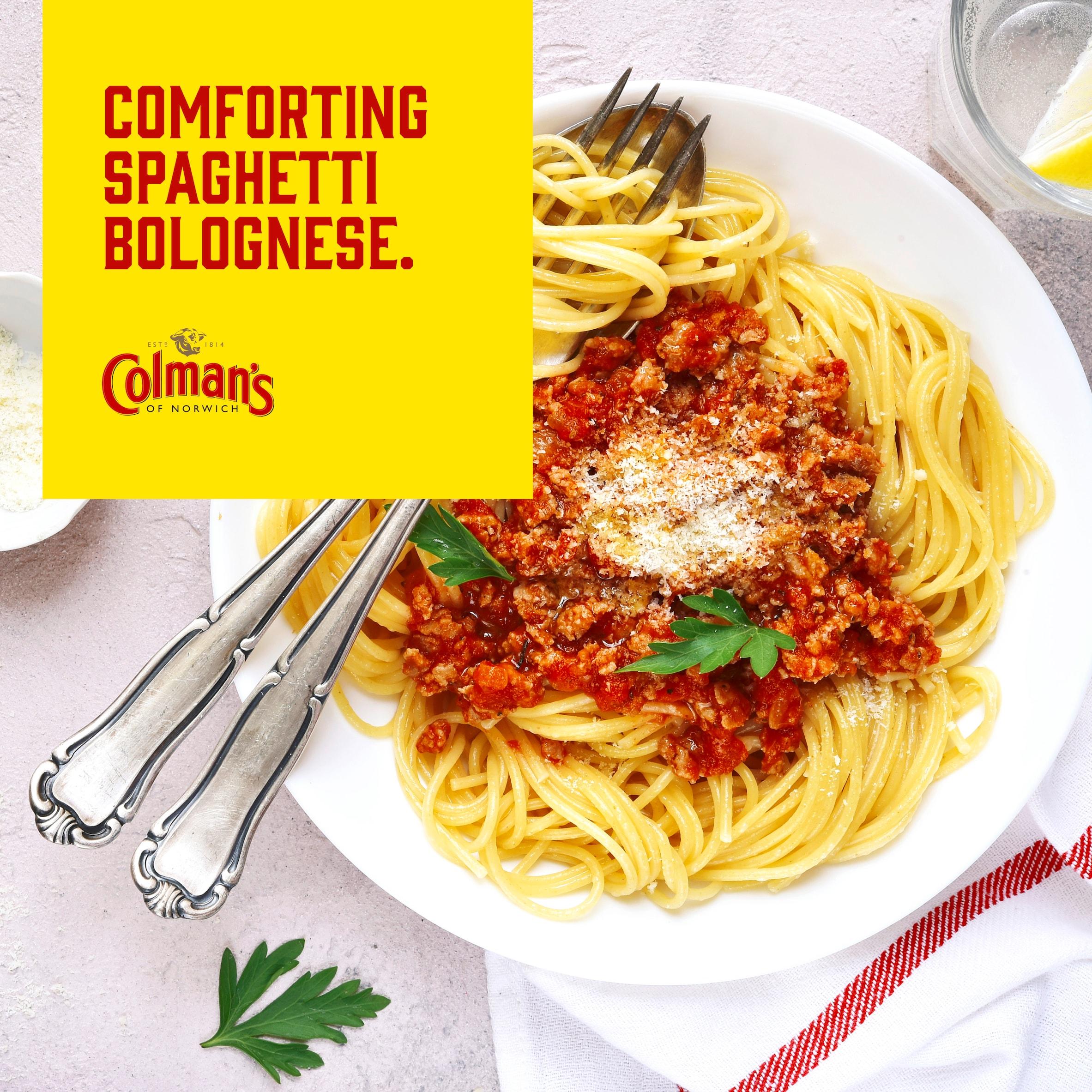 Colman's Recipe Mix Spaghetti Bolognese 44g thumbnail 4