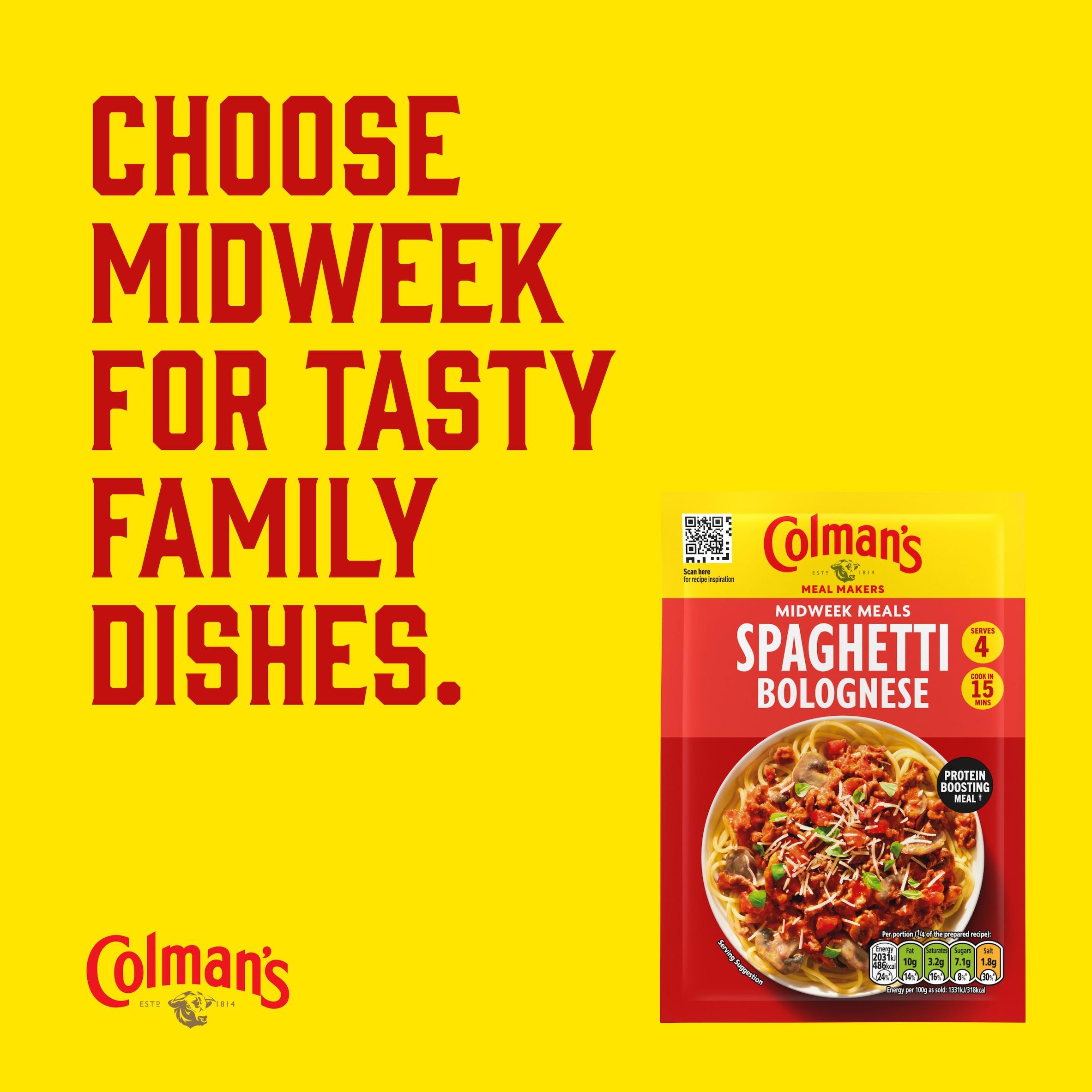 Colman's Recipe Mix Spaghetti Bolognese 44g thumbnail 6