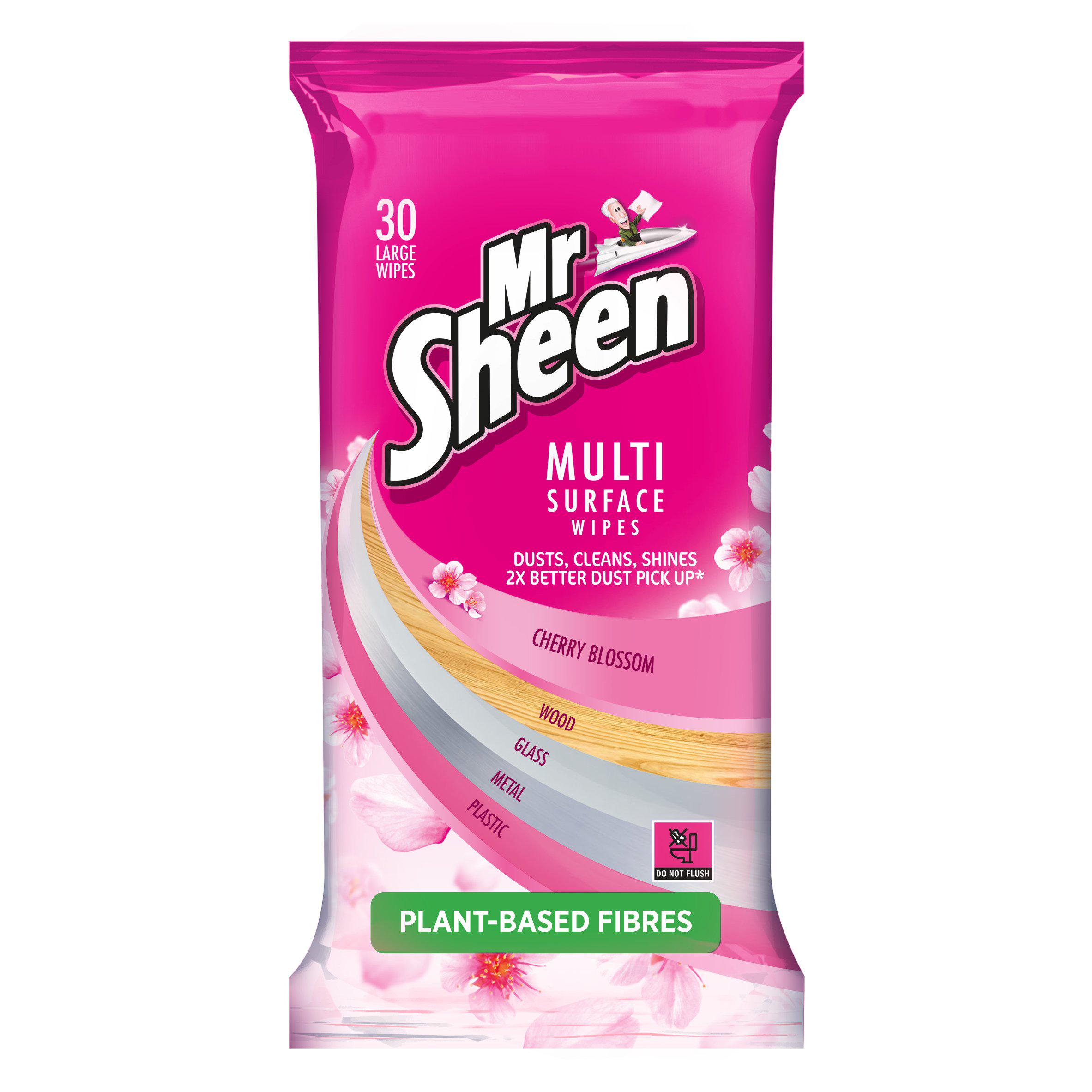 Mr Sheen Multi Surface Cleaning Wipes x30