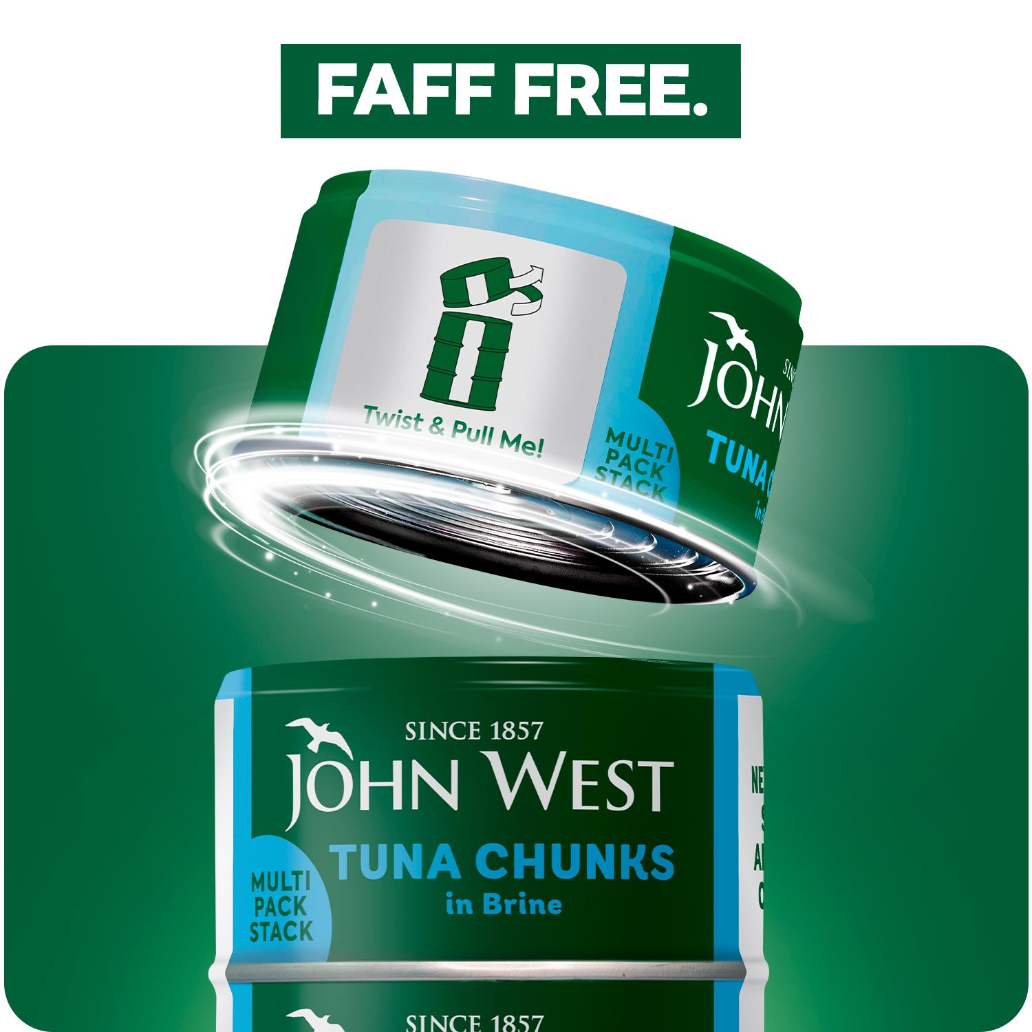 John West Tuna Chunks in Brine 4x125g (102g Drained) thumbnail 6