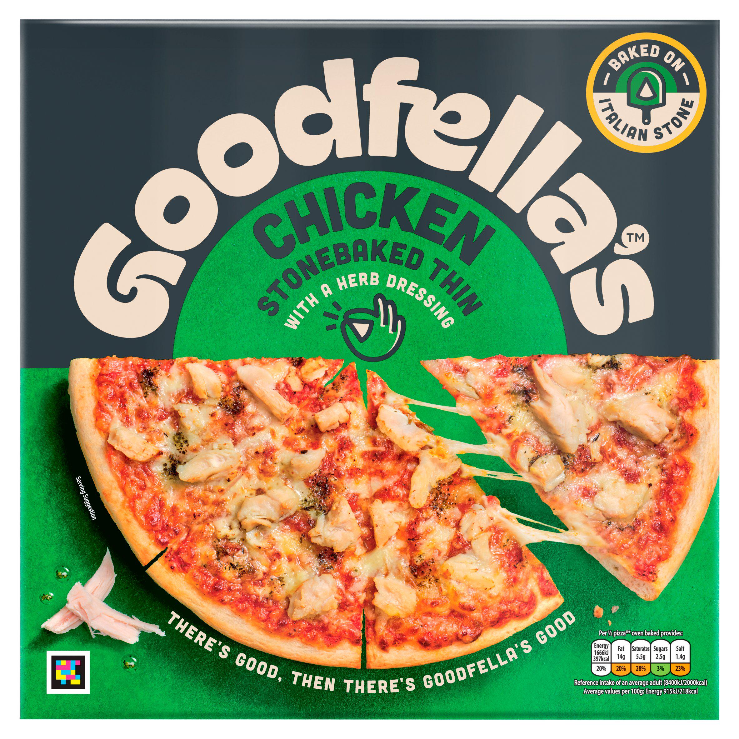 Goodfella's Stonebaked Thin Chicken Pizza