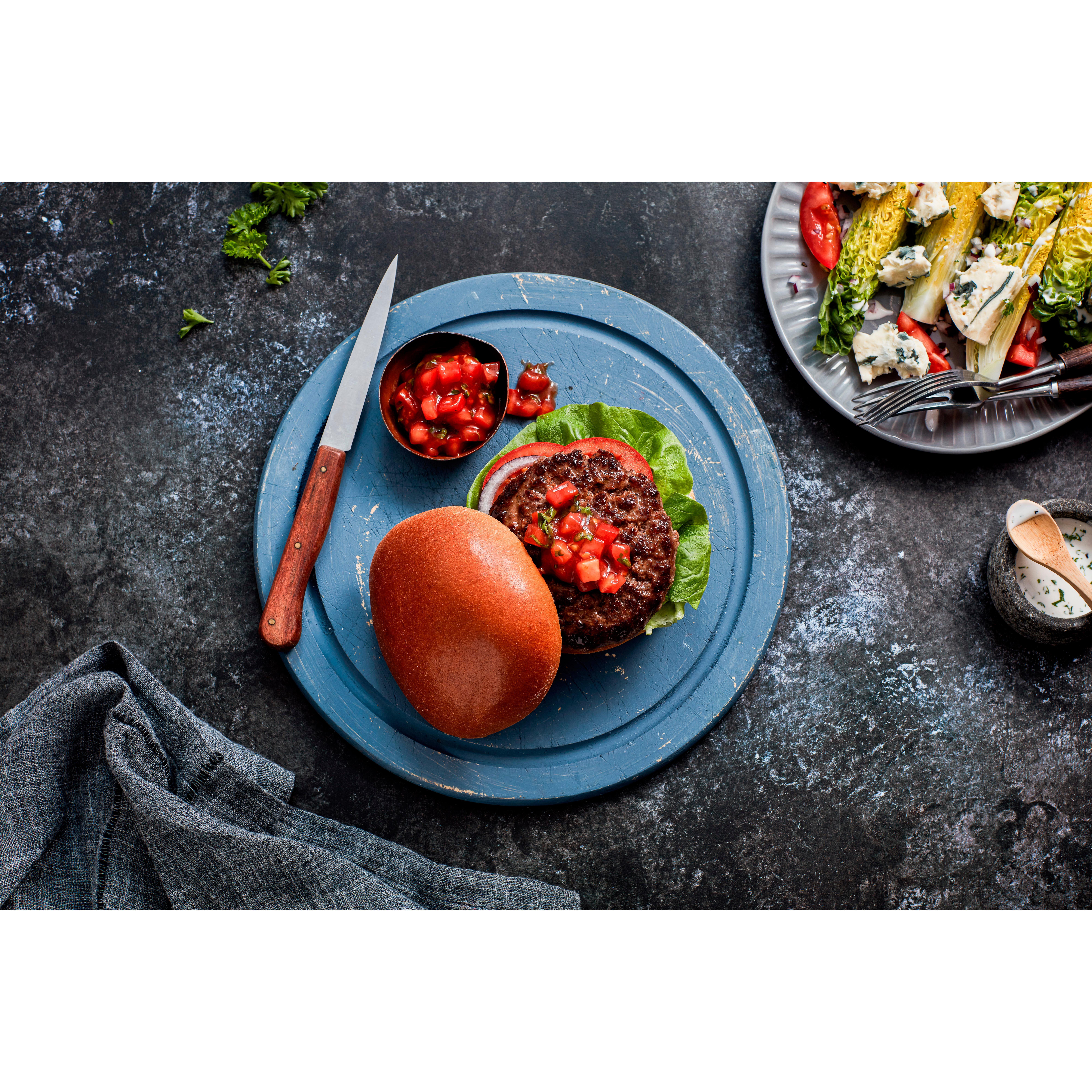 Sainsbury's 2 Beef Steak Burgers, Taste the Difference 340g thumbnail 3