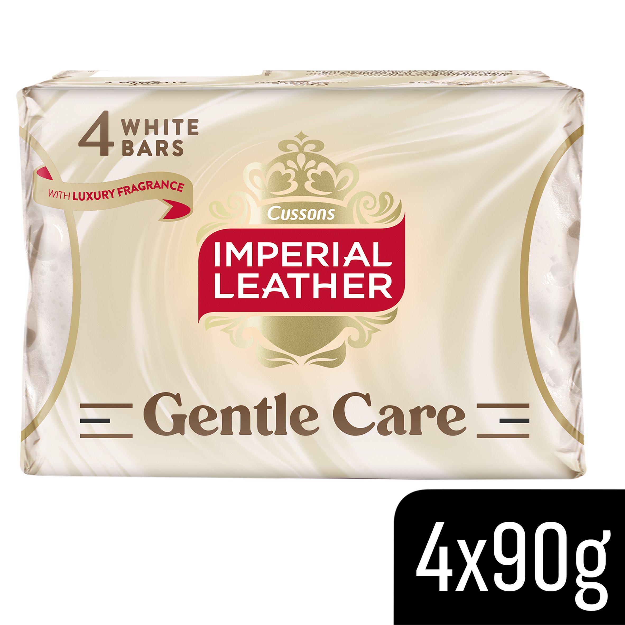 Imperial Leather Gentle Care Bar Soap 4x90g