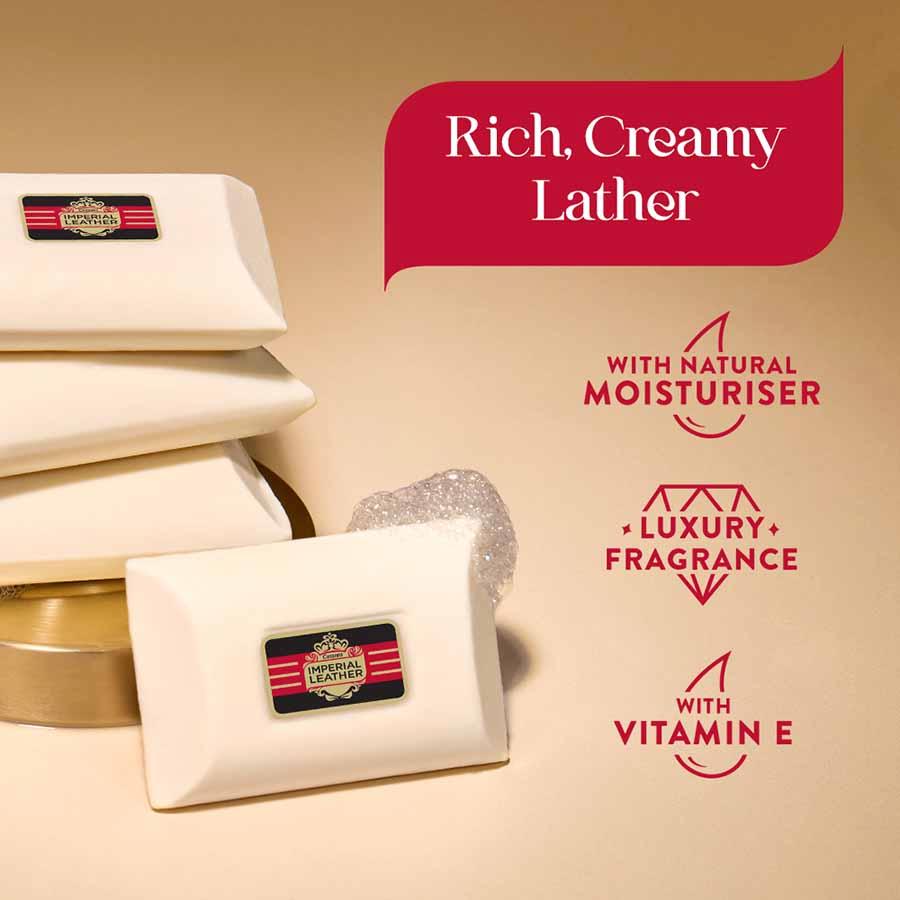 Imperial Leather Gentle Care Bar Soap 4x90g thumbnail 2