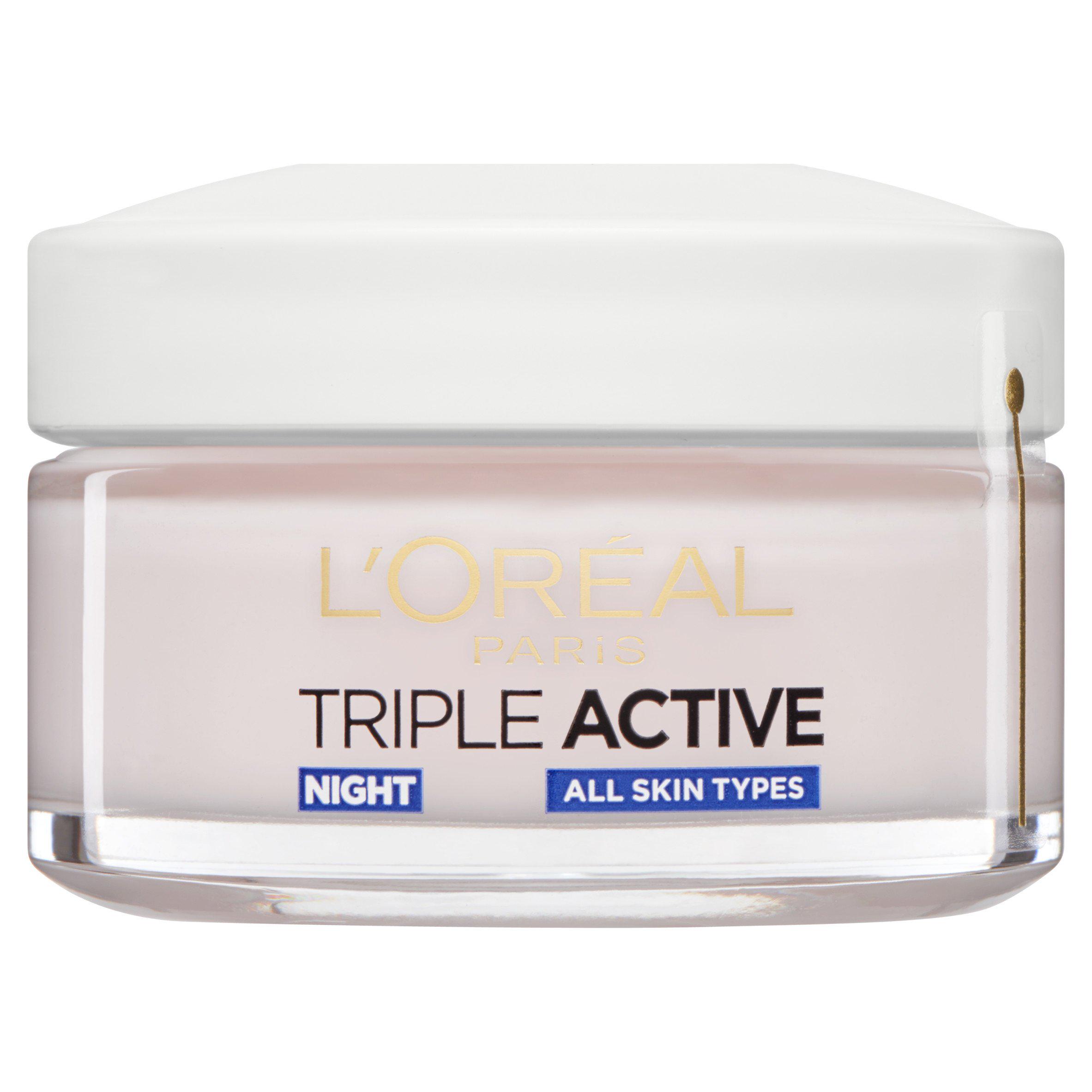 L'Oreal Paris Triple Active Night Hydrating Moisturiser Cream