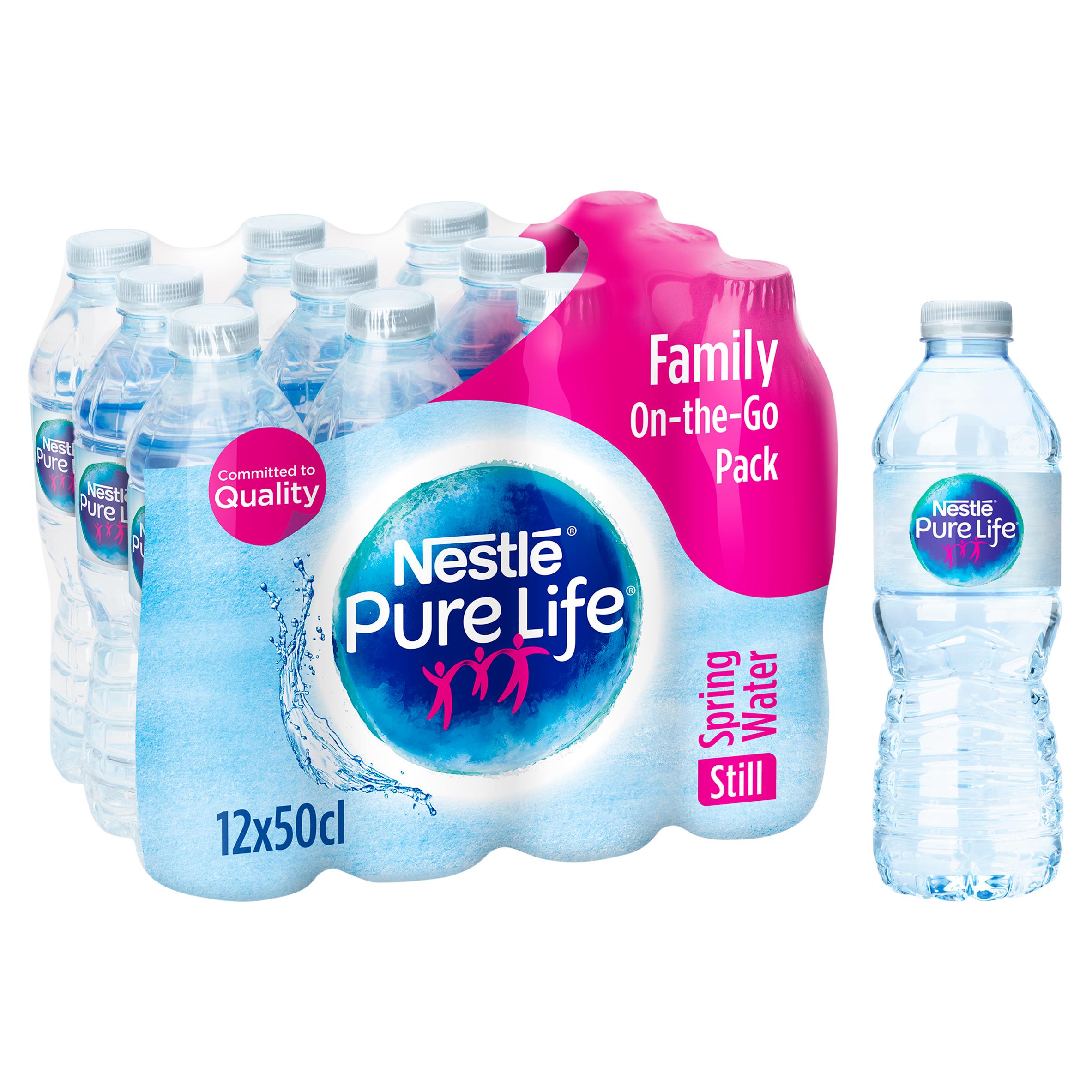 Nestle Pure Life Still Spring Water 12x500ml thumbnail 4