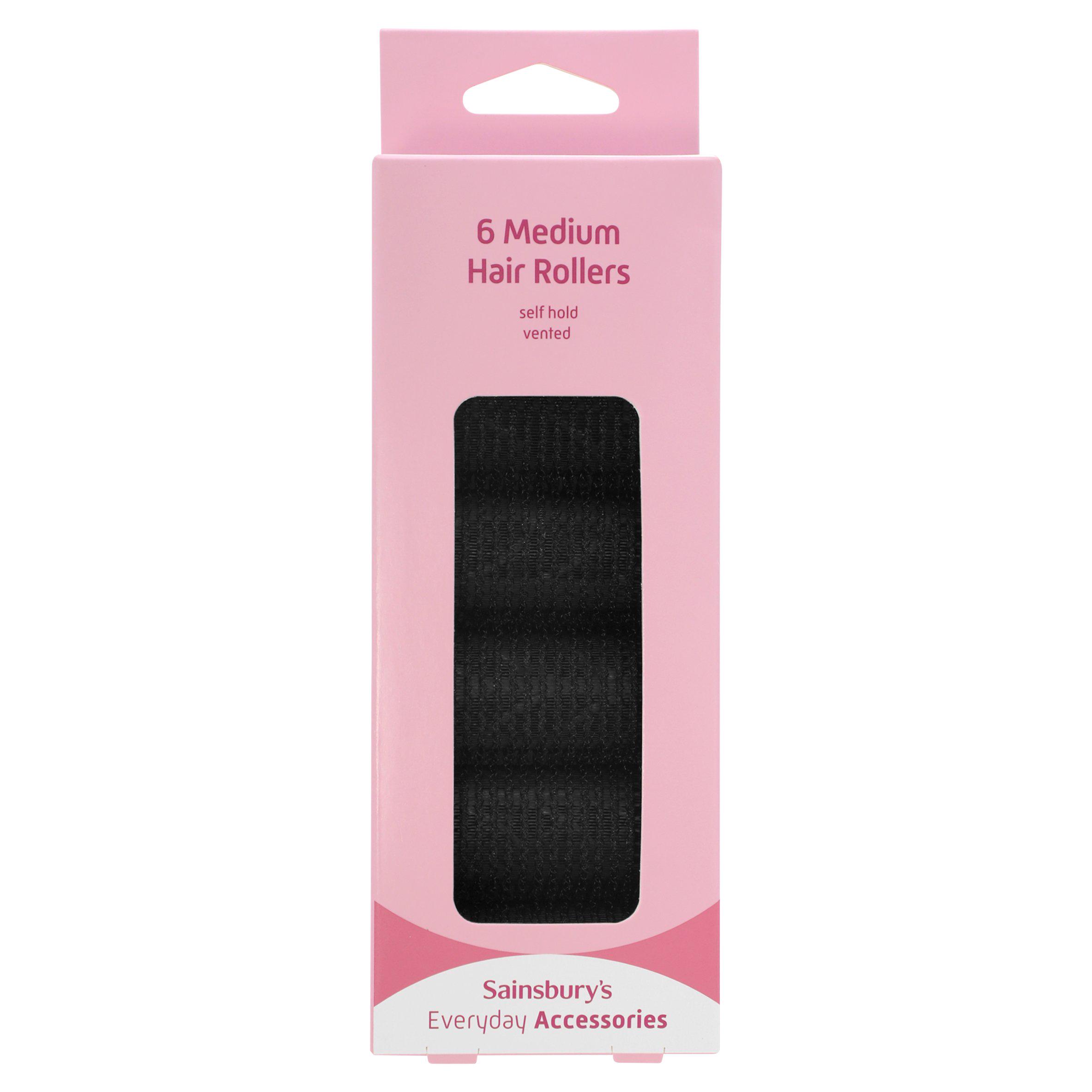 Sainsbury's Medium Vented Hair Rollers x6