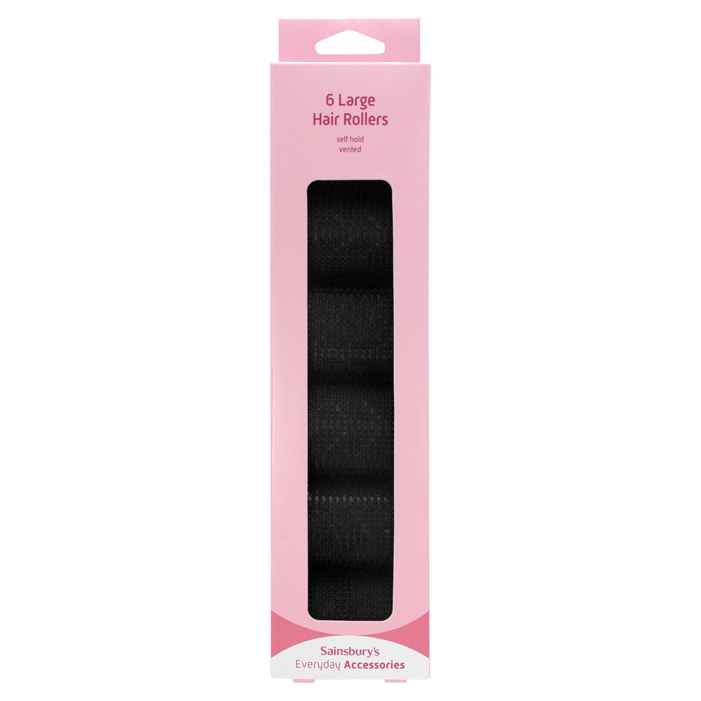 Sainsbury's Large Vented Hair Rollers x6
