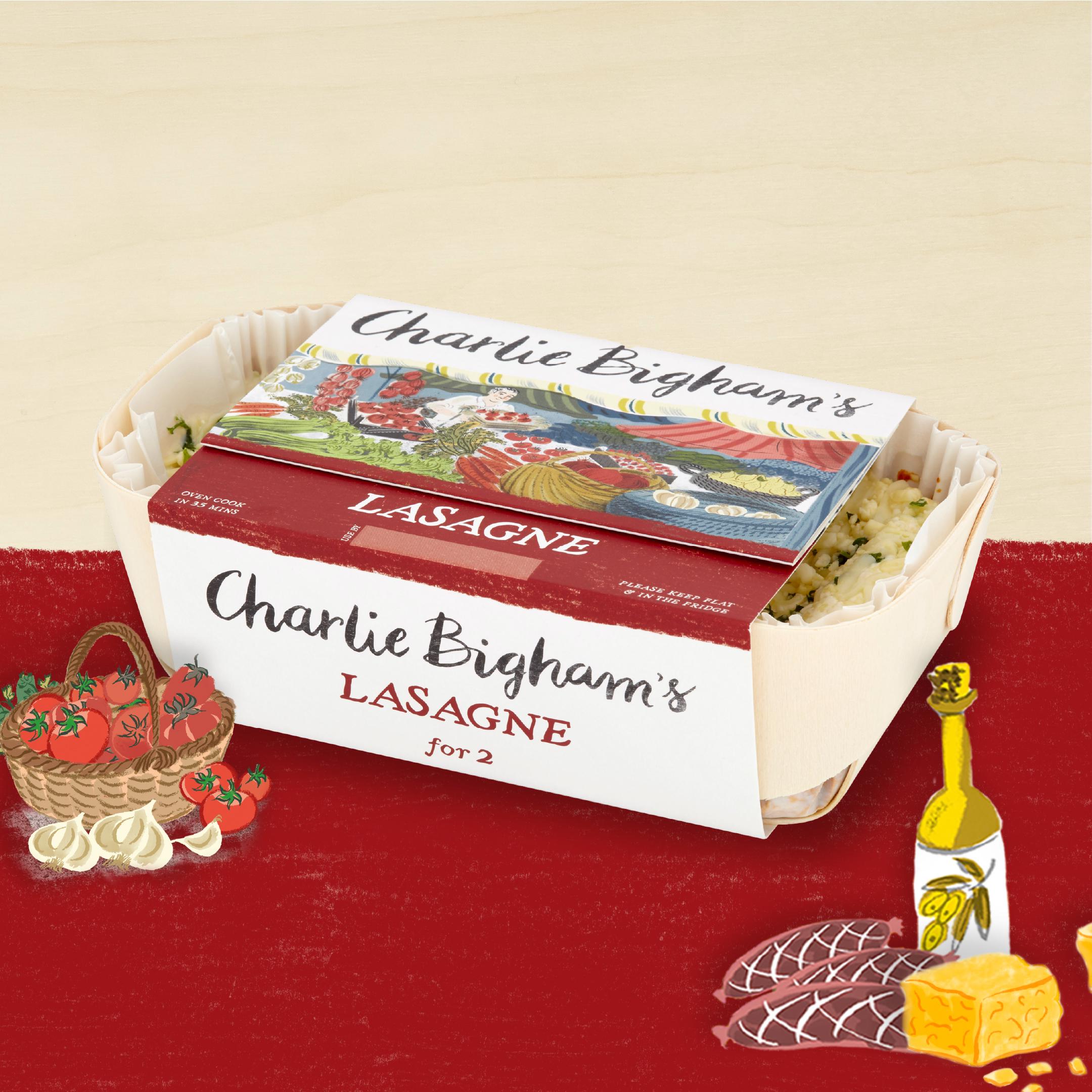 Charlie Bigham's Lasagne 690g (Serves 2) thumbnail 2