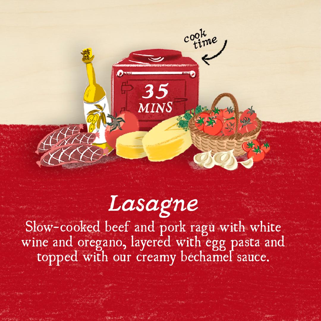 Charlie Bigham's Lasagne 690g (Serves 2) thumbnail 4