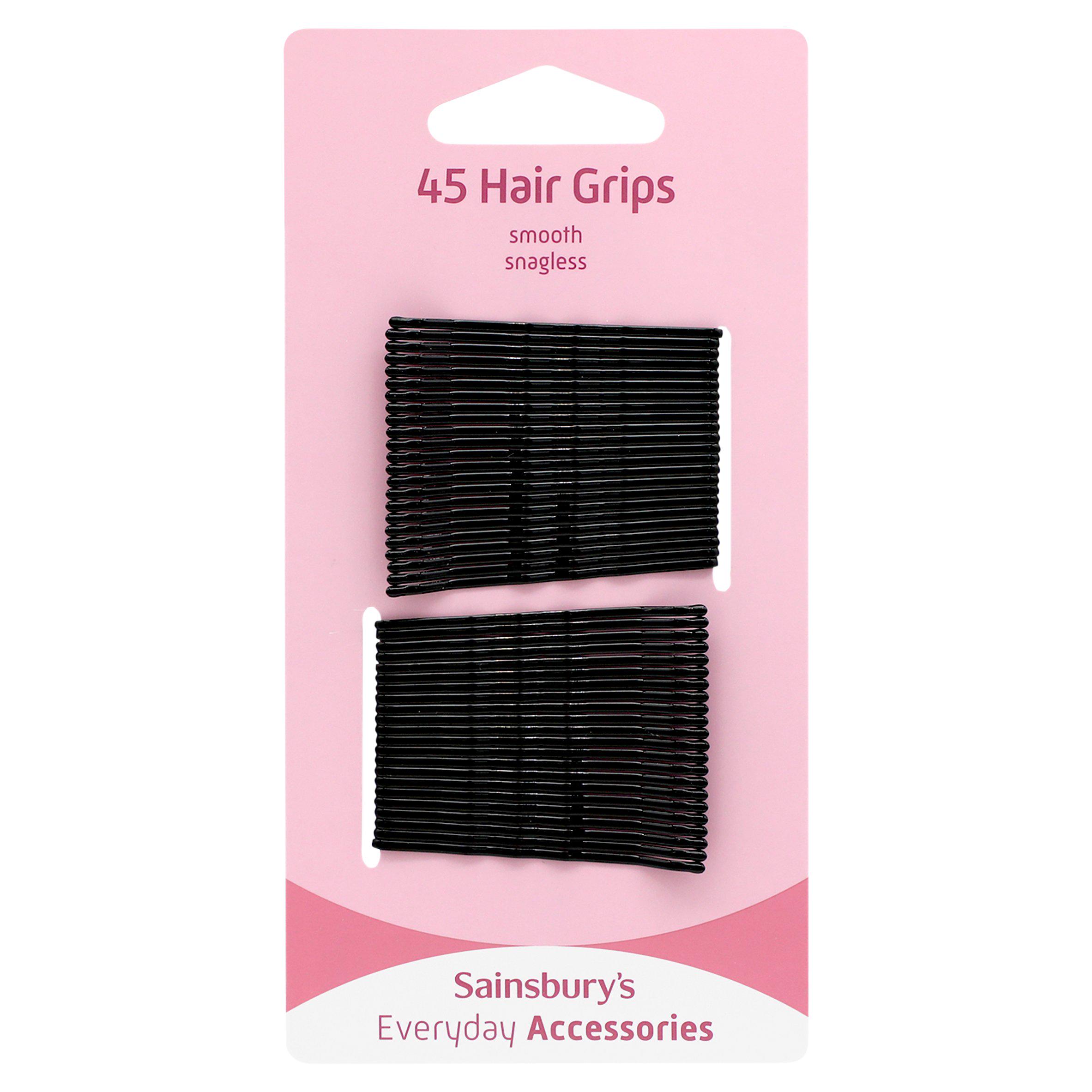 Sainsbury's Hair Grips Black x45