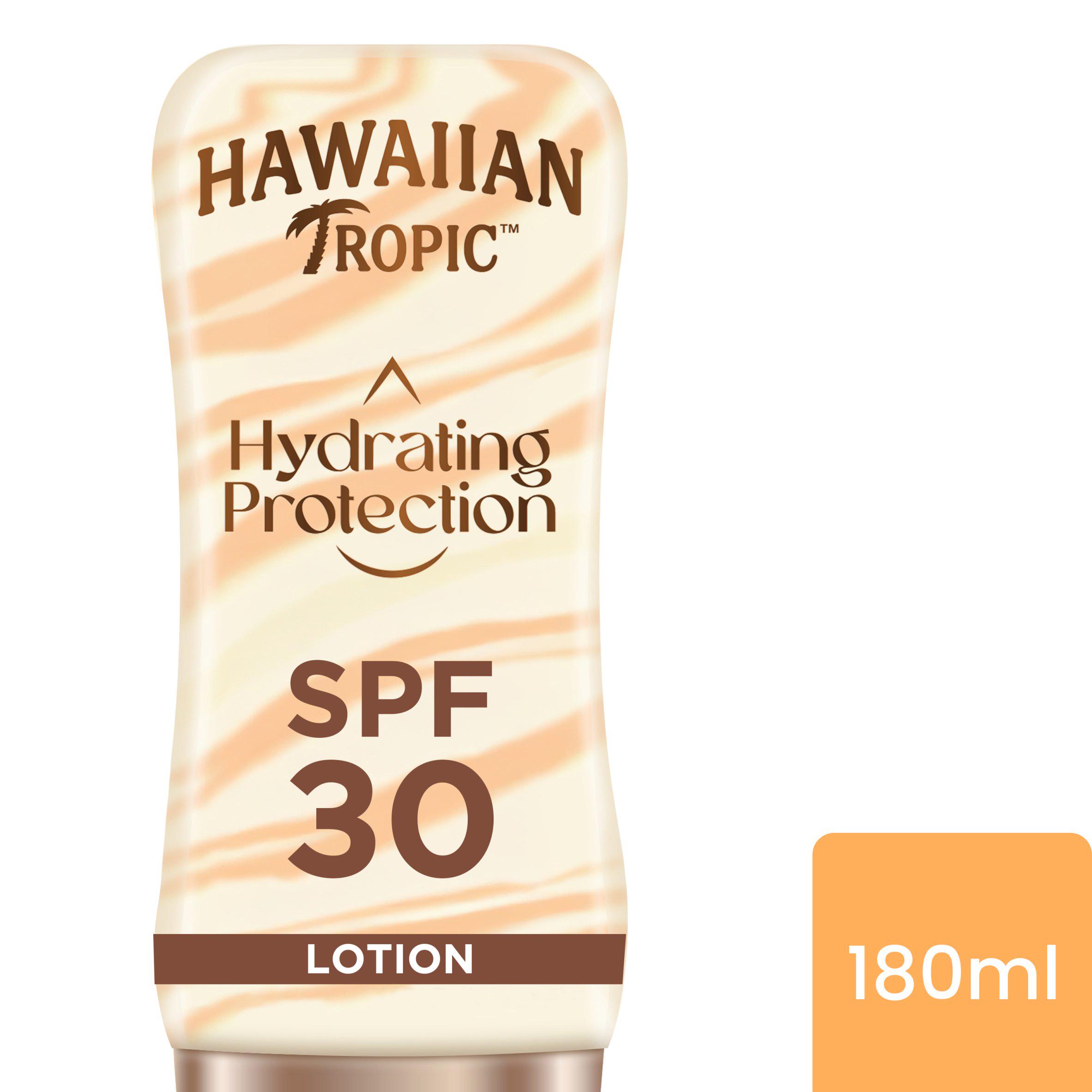 Hawaiian Tropic Hydrating Protection Sunscreen Lotion SPF 30 180ml