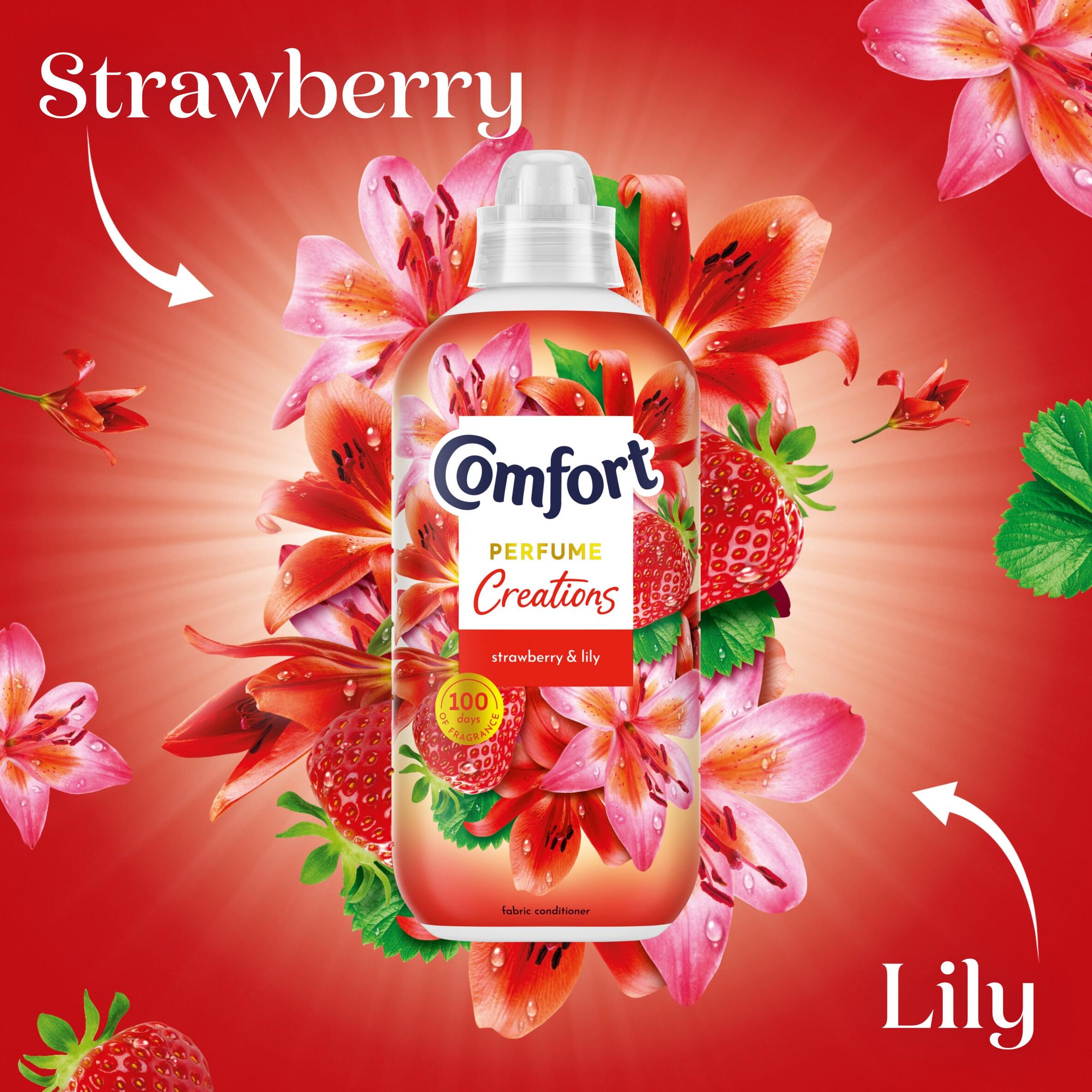 Comfort Creations Fabric Conditioner Strawberry and Lily 30 Washes 900ml thumbnail 2
