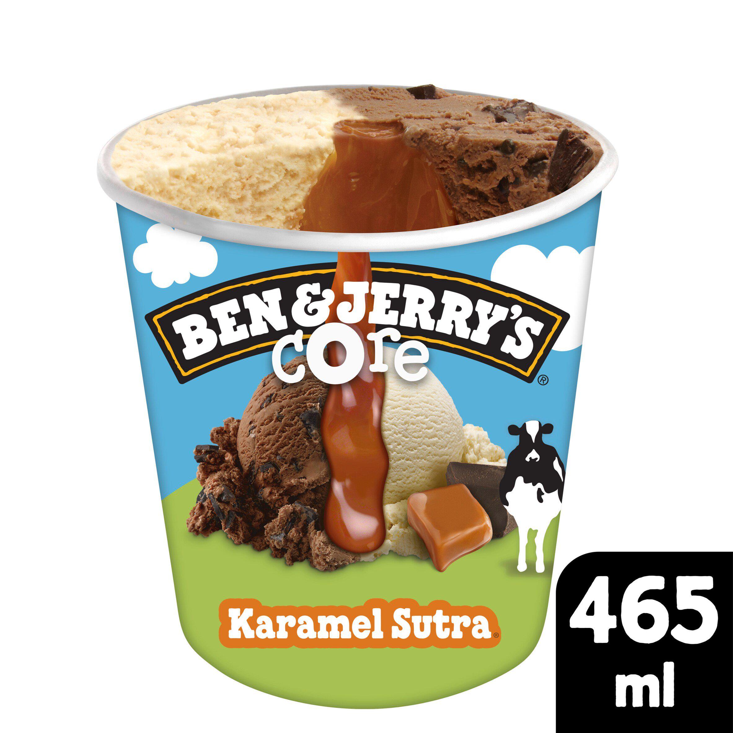 Ben & Jerry's Karamel Sutra Core Chocolate & Caramel Ice Cream Tub 465ml