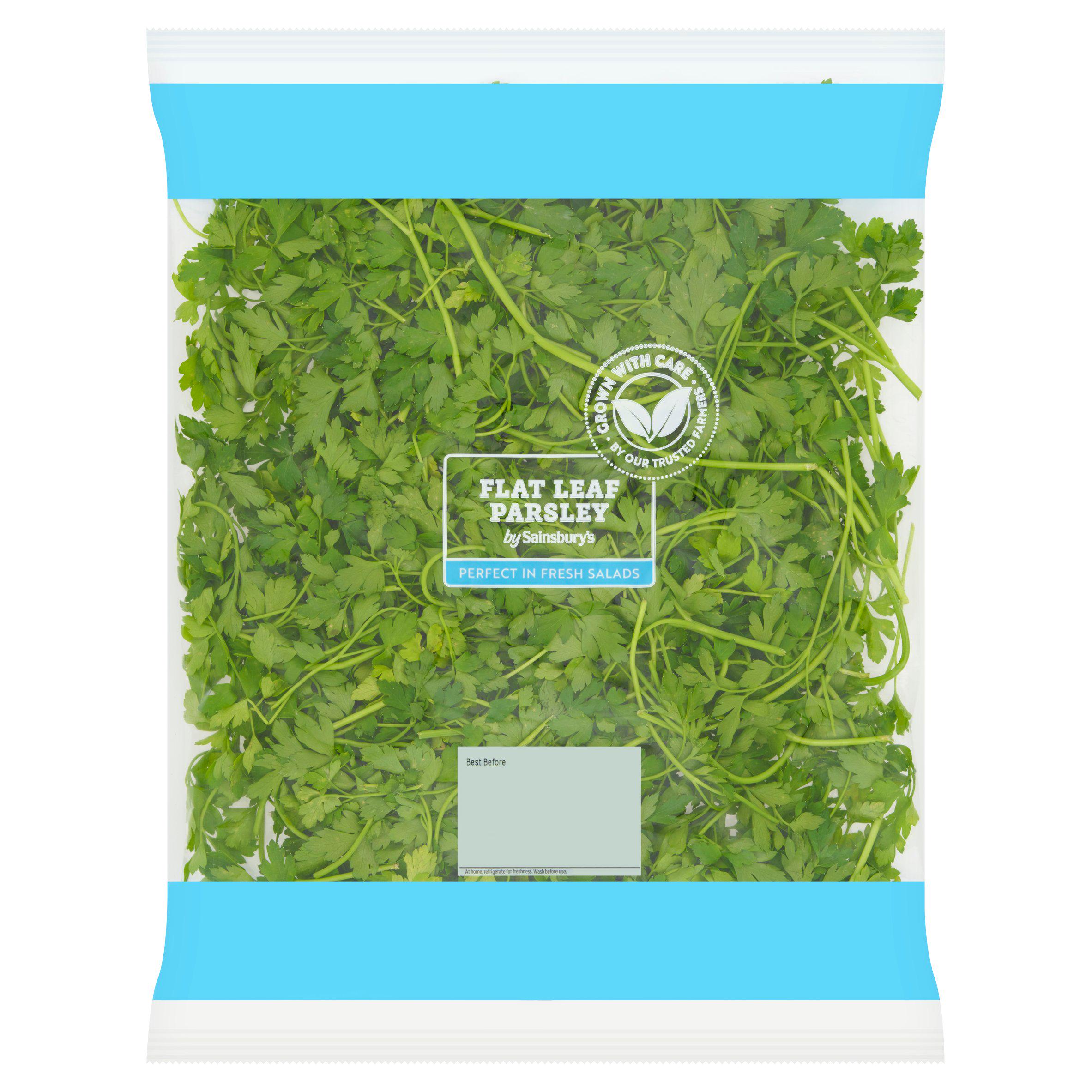Sainsbury's Fresh Packed Flat Leaf Parsley 100g
