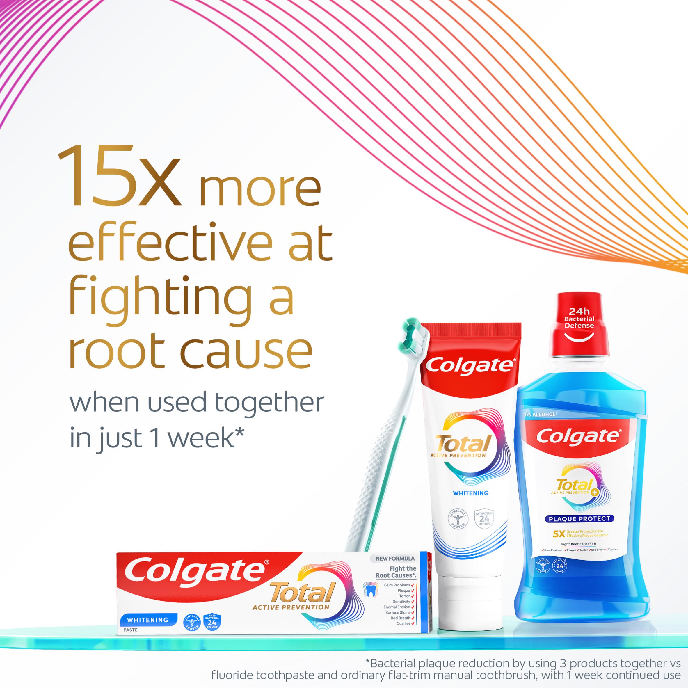 Colgate Total Active Prevention Teeth Whitening Toothpaste 125ml thumbnail 5