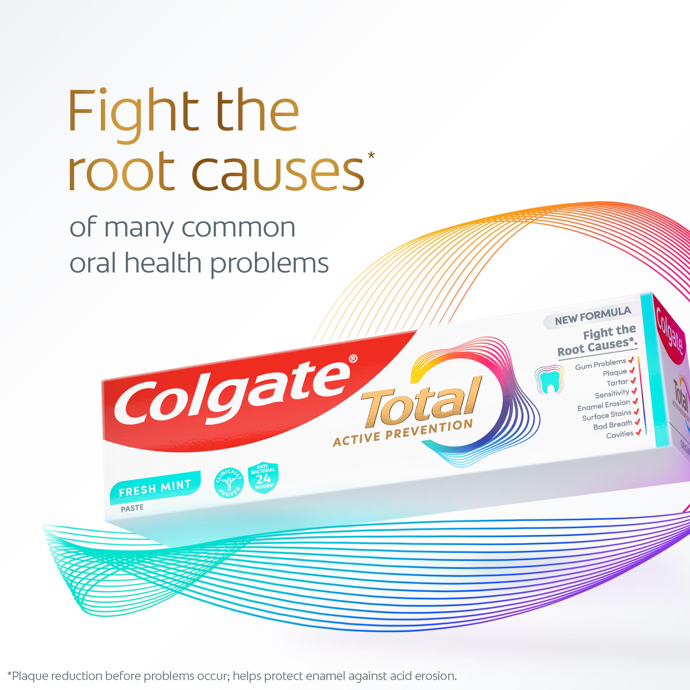Colgate Total Active Prevention Fresh Mint Toothpaste 125ml thumbnail 2