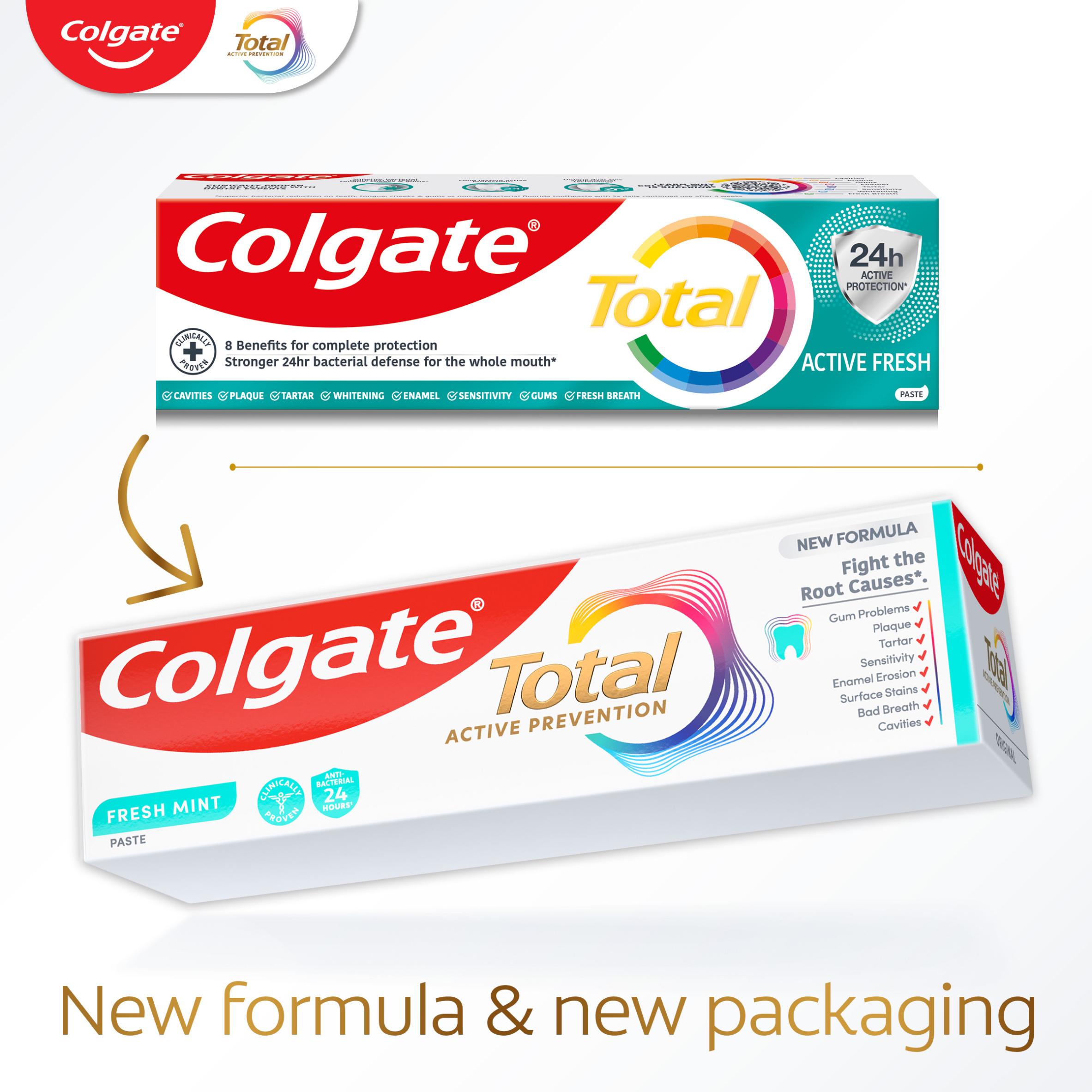 Colgate Total Active Prevention Fresh Mint Toothpaste 125ml thumbnail 6