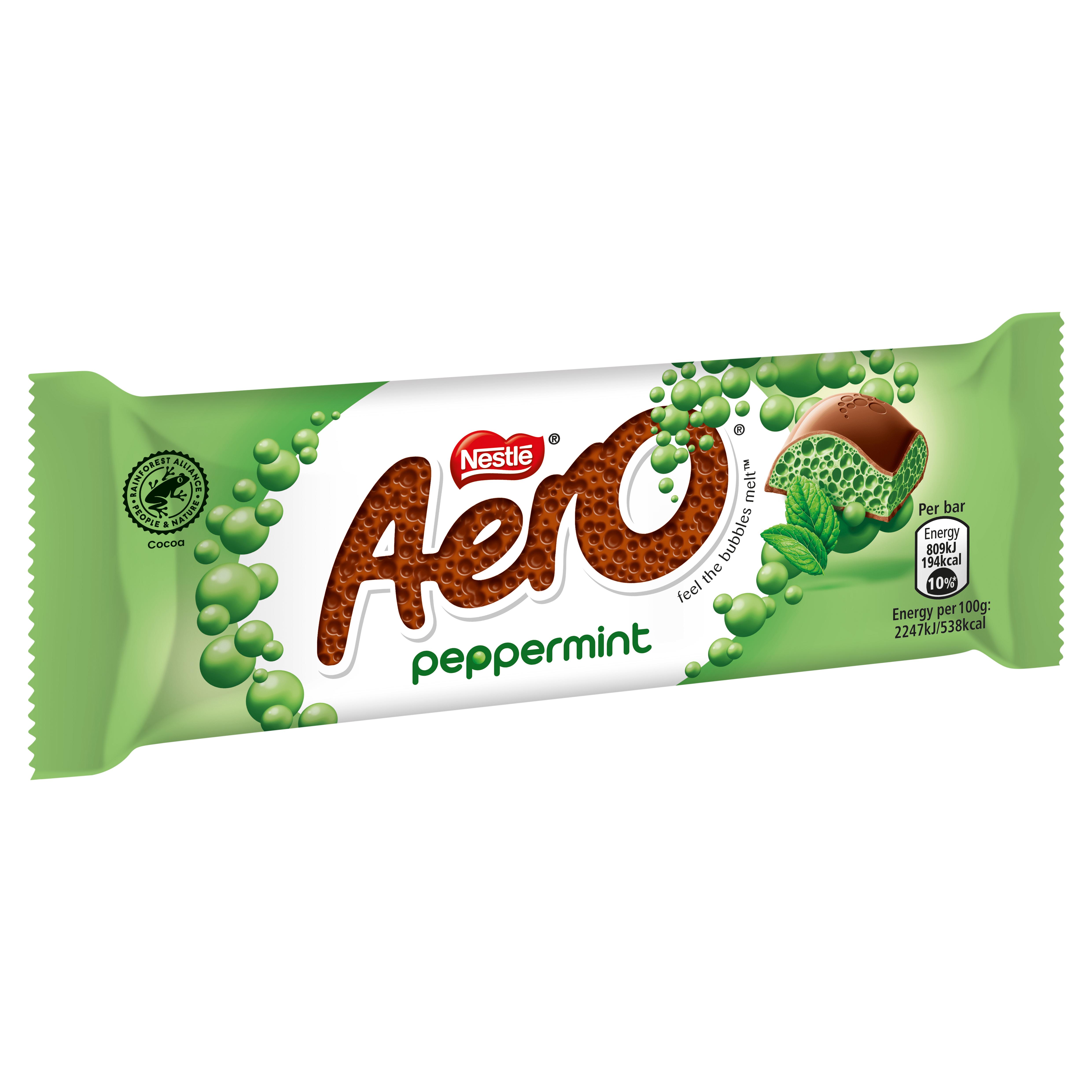 Aero Peppermint Chocolate Bar 36g thumbnail 4