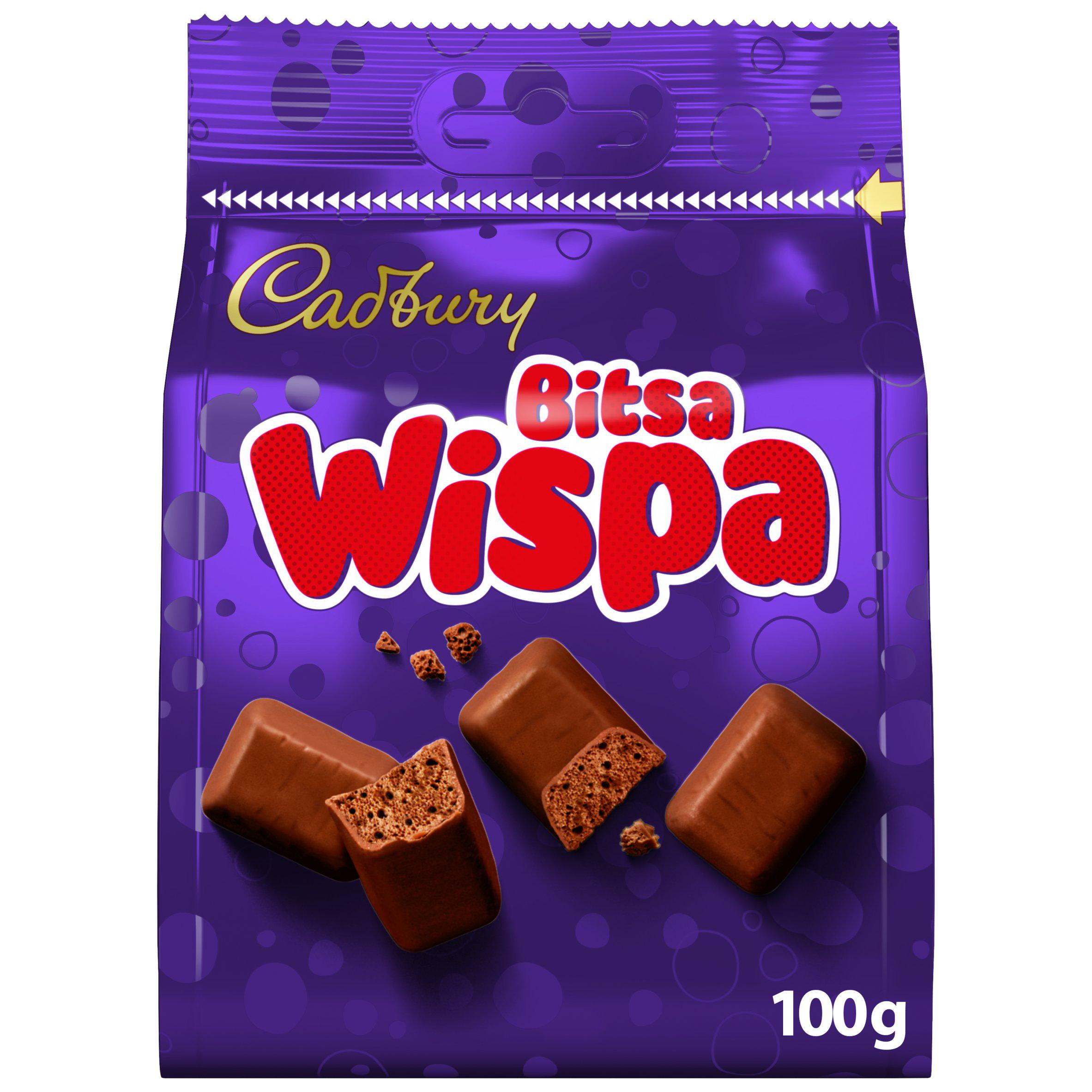 Cadbury Bitsa Wispa Chocolate Bag