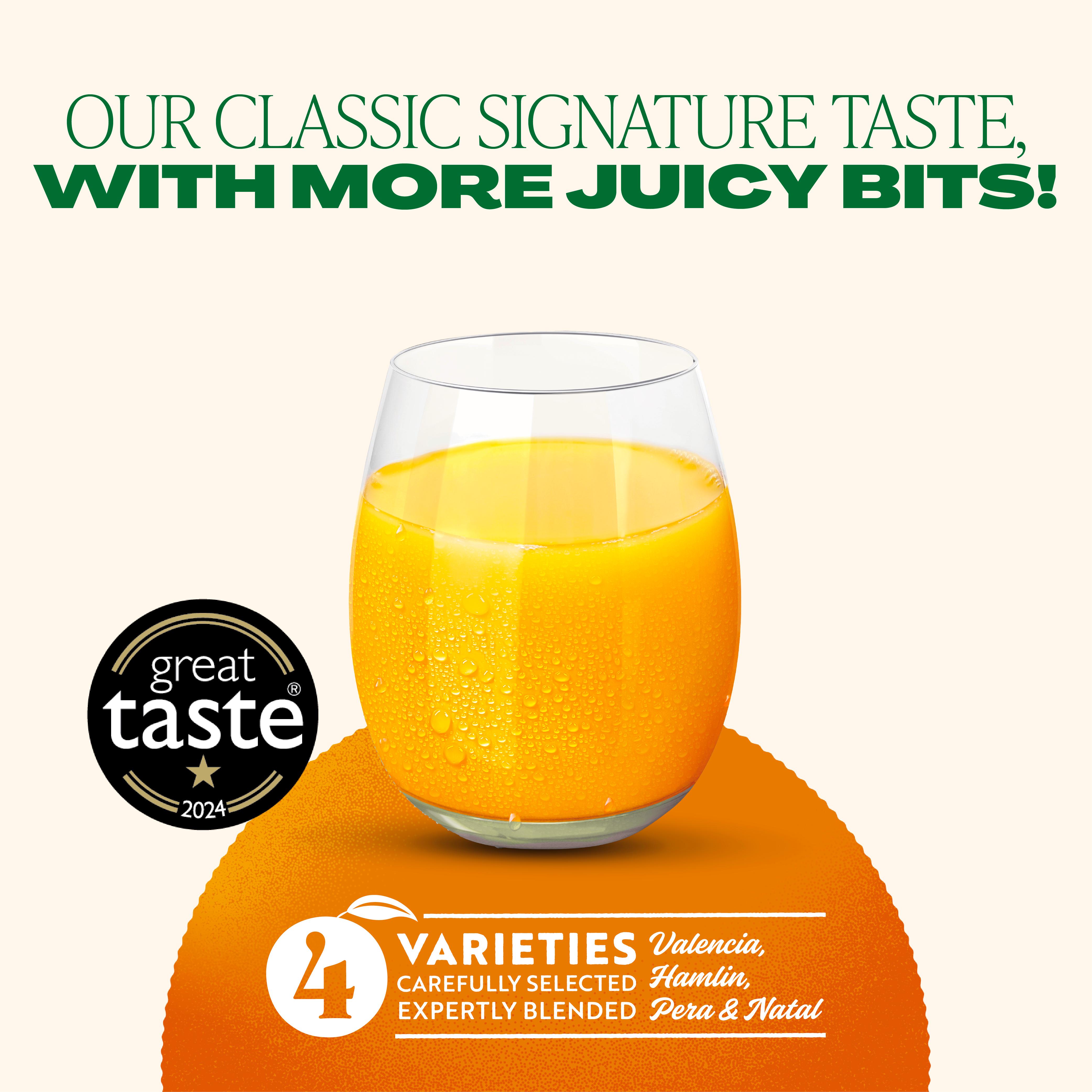 Tropicana Extra Pulpy Orange with More Juicy Bits Fruit Juice 1.5L thumbnail 3