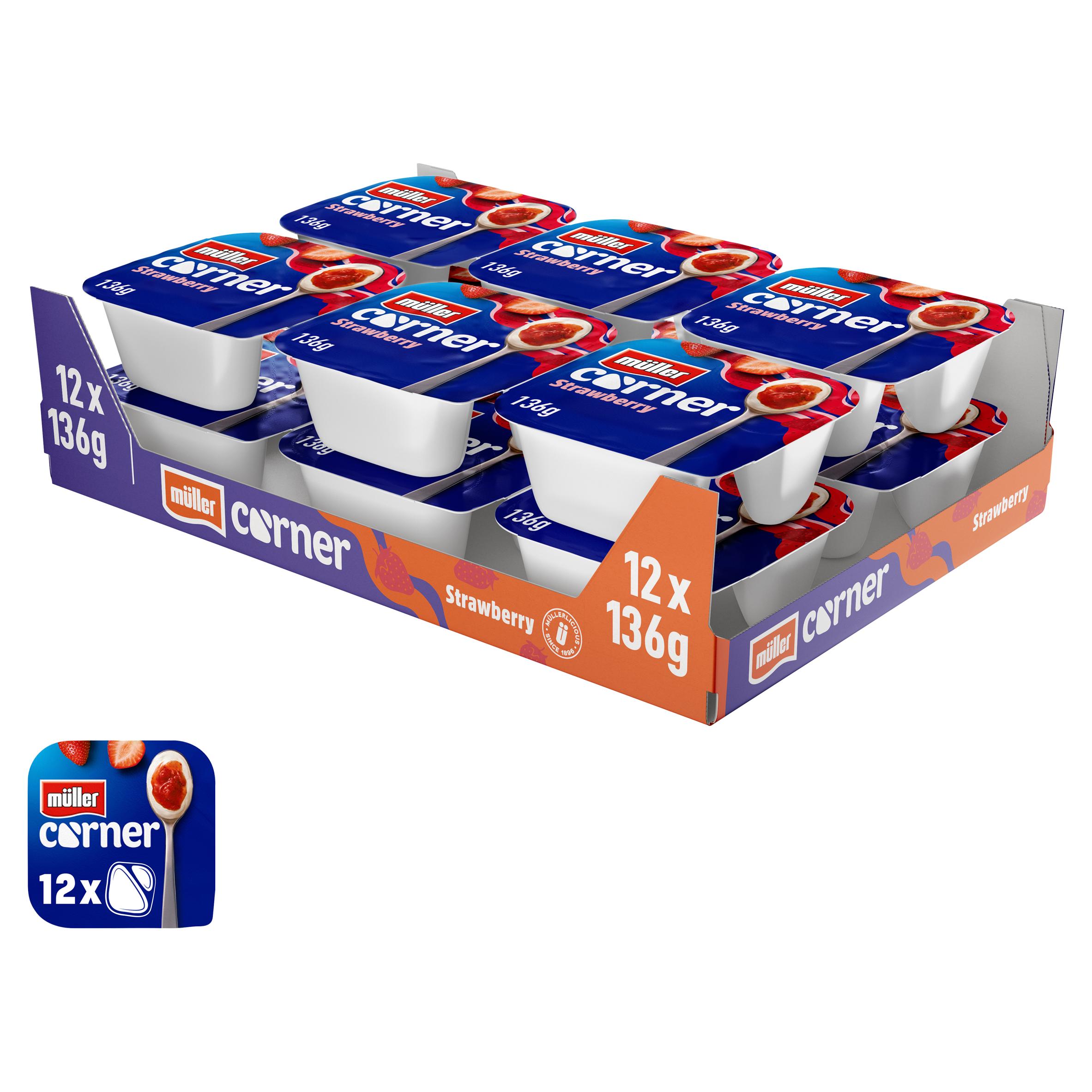 Müller Corner Strawberry Yogurt 136g thumbnail 5