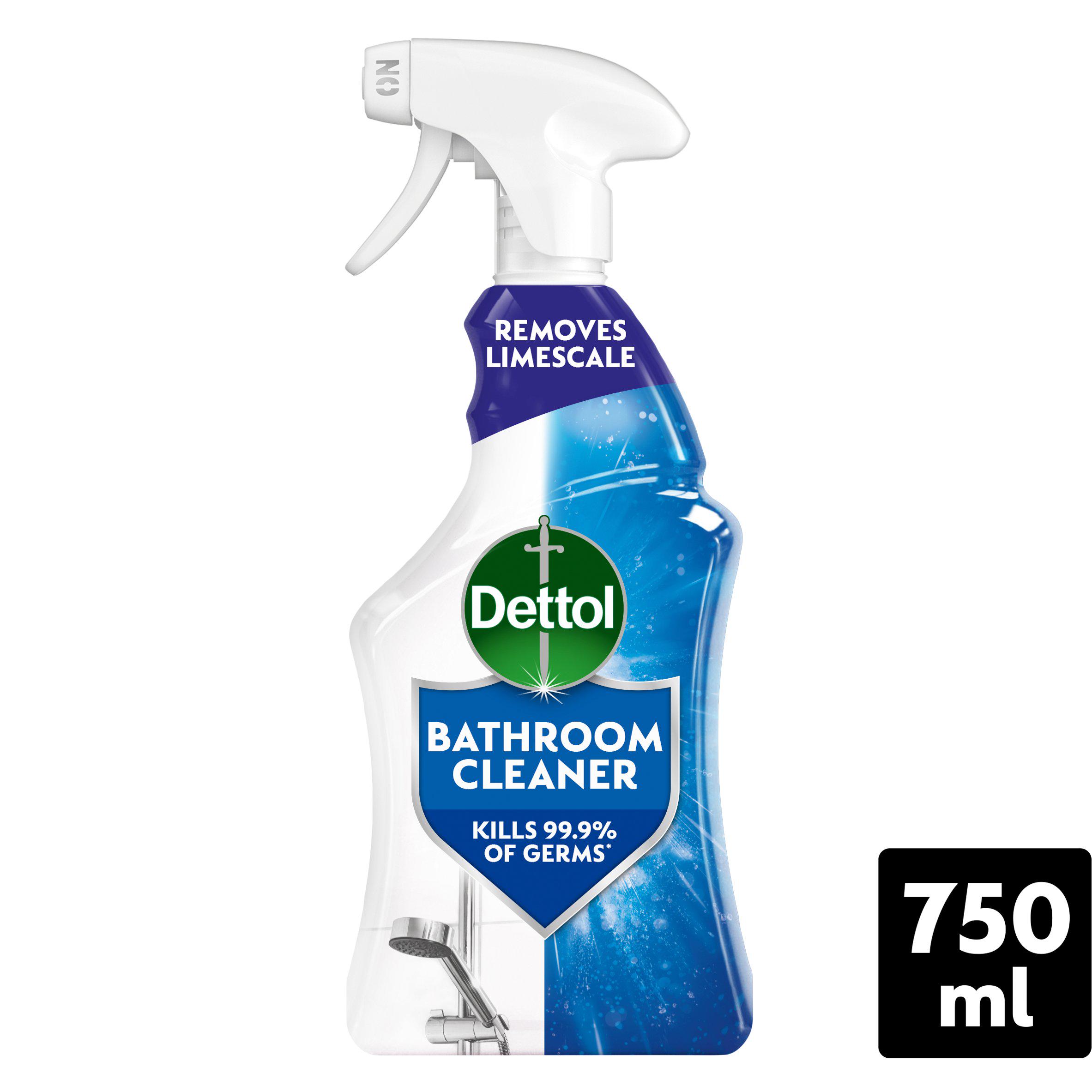 Dettol Power & Pure Bathroom Cleaning Spray 750ml