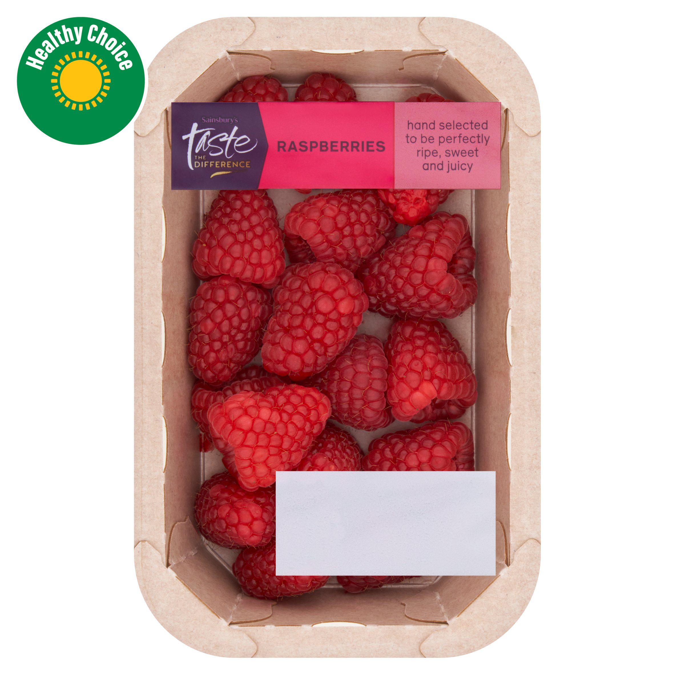 Sainsbury's Raspberries, Taste the Difference 150g