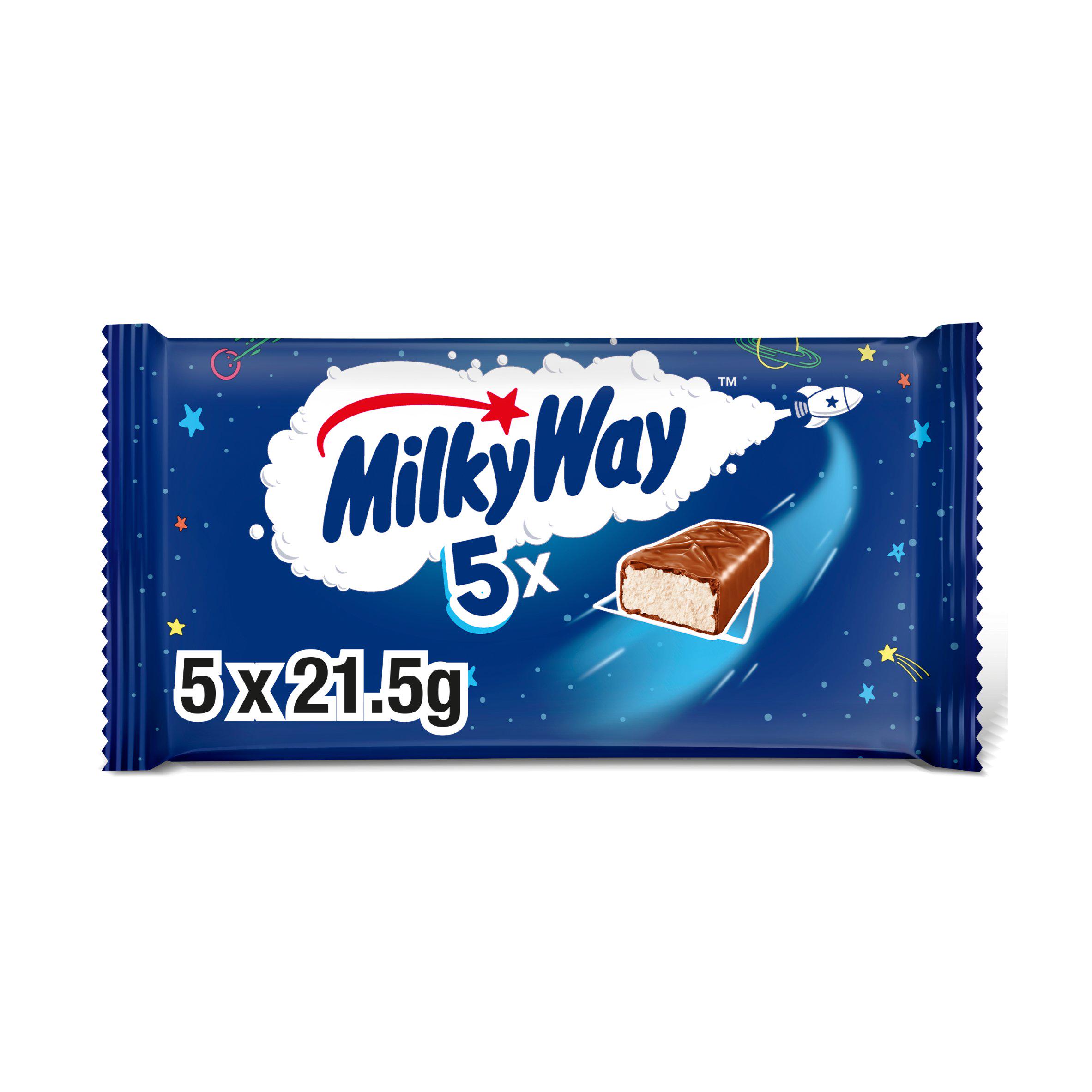 Milky Way Nougat & Milk Chocolate Snack Bars Multipack