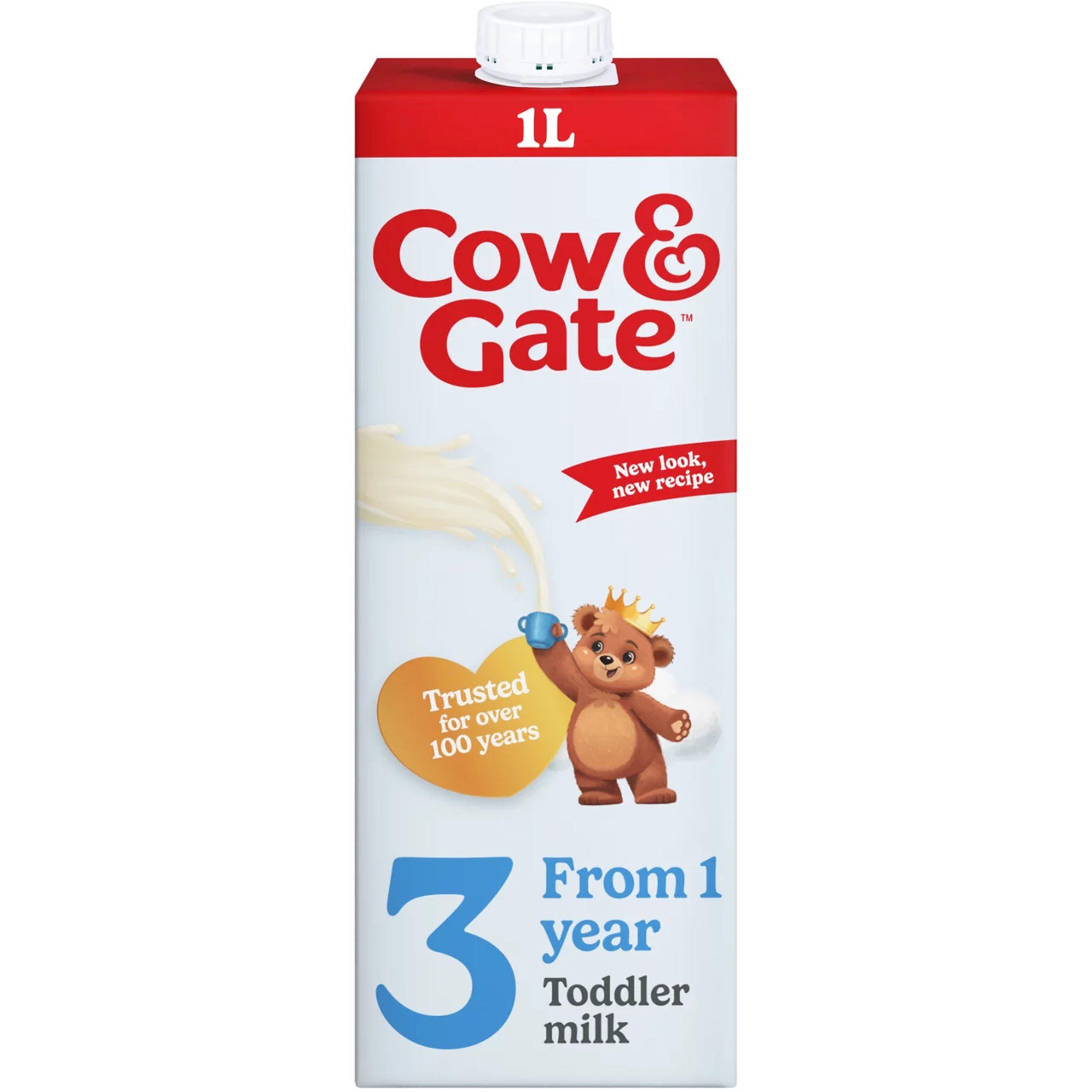 Cow & Gate 3 Toddler Milk Formula Liquid Ready to Feed 1-3 Years