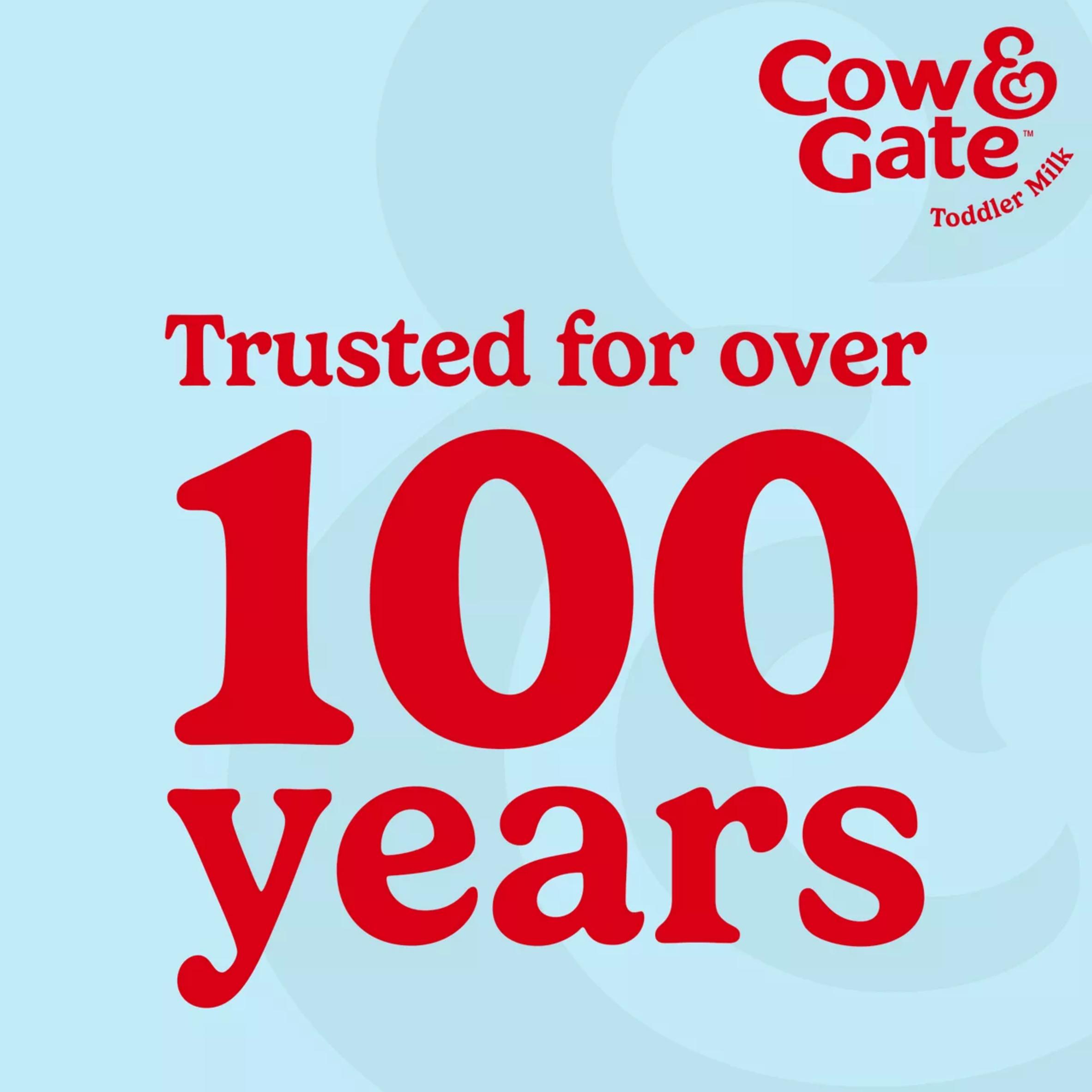 Cow & Gate 3 Toddler Milk Formula Liquid 1+ Years Ready To Feed 1L thumbnail 4