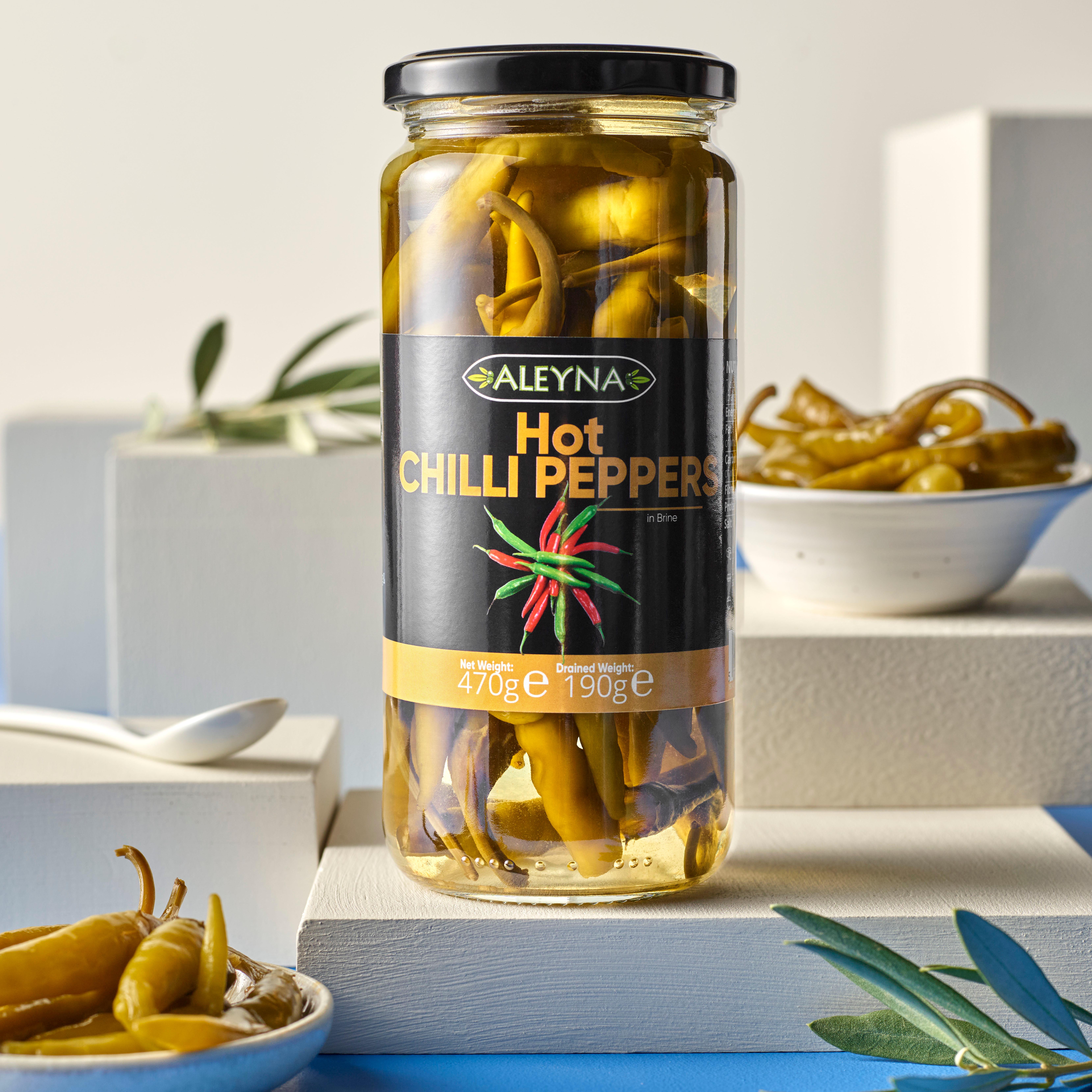 Aleyna Hot Chillies 470g (190g*) thumbnail 2