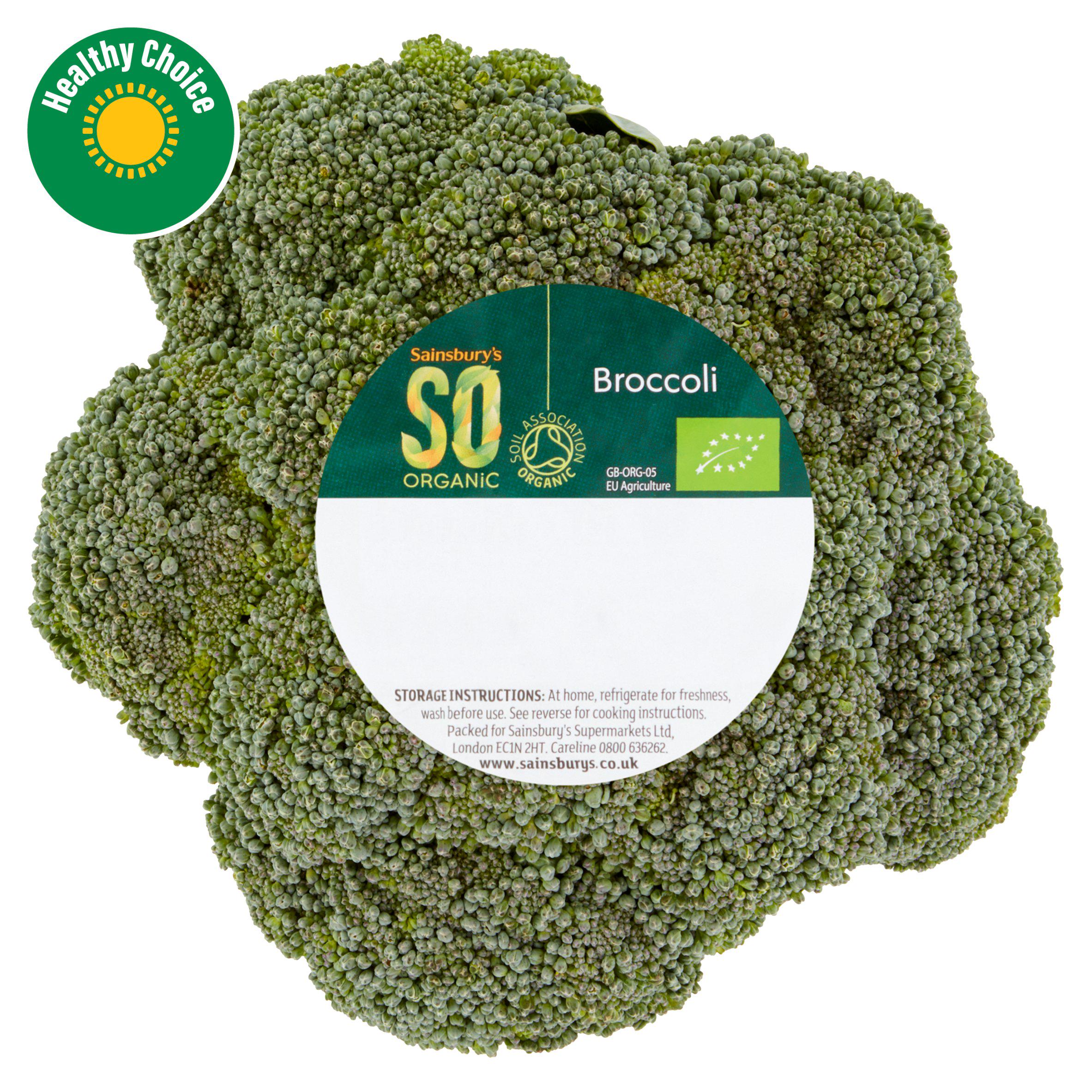 Sainsbury's Broccoli, SO Organic 300g