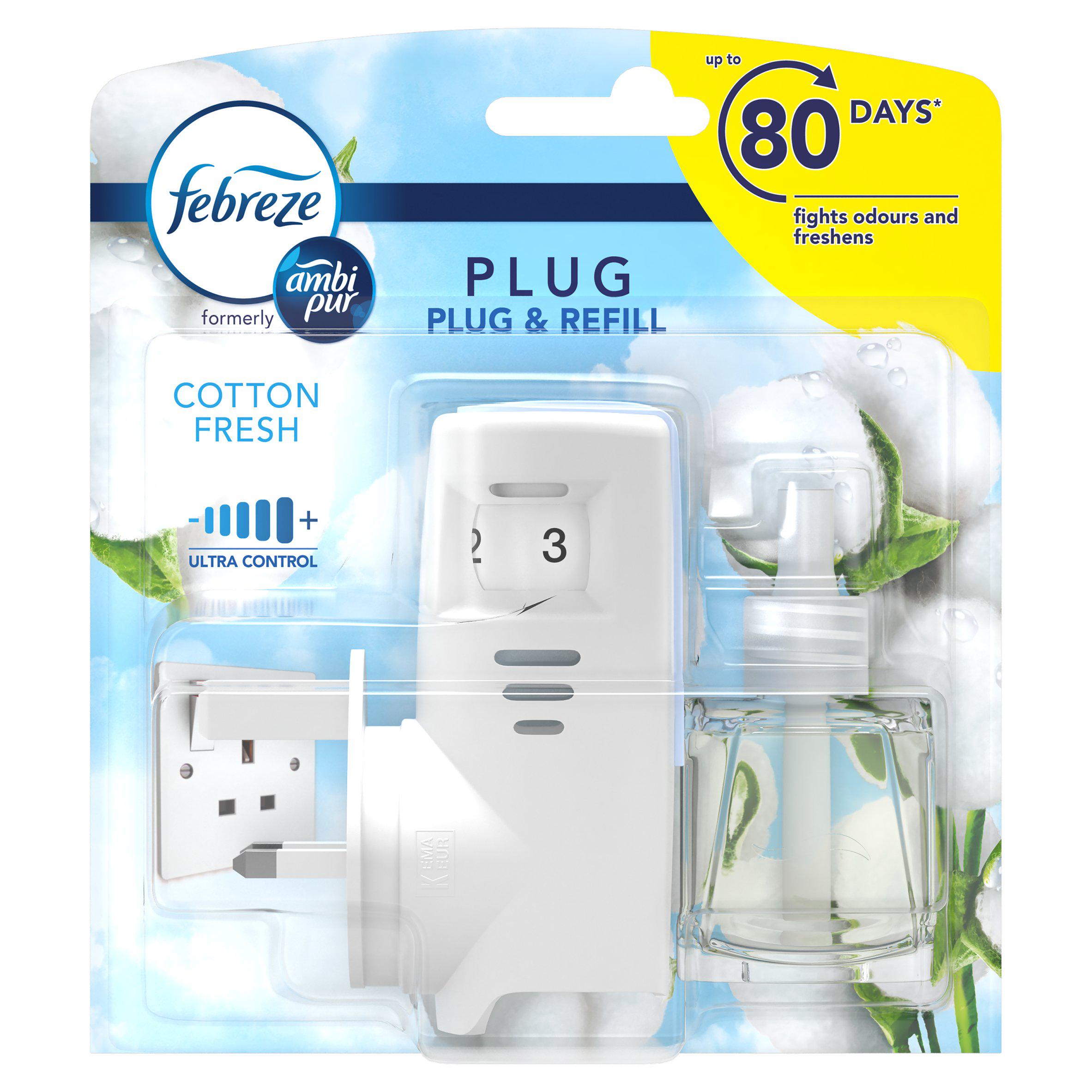 Febreze Cotton Fresh Plug In Air Freshener