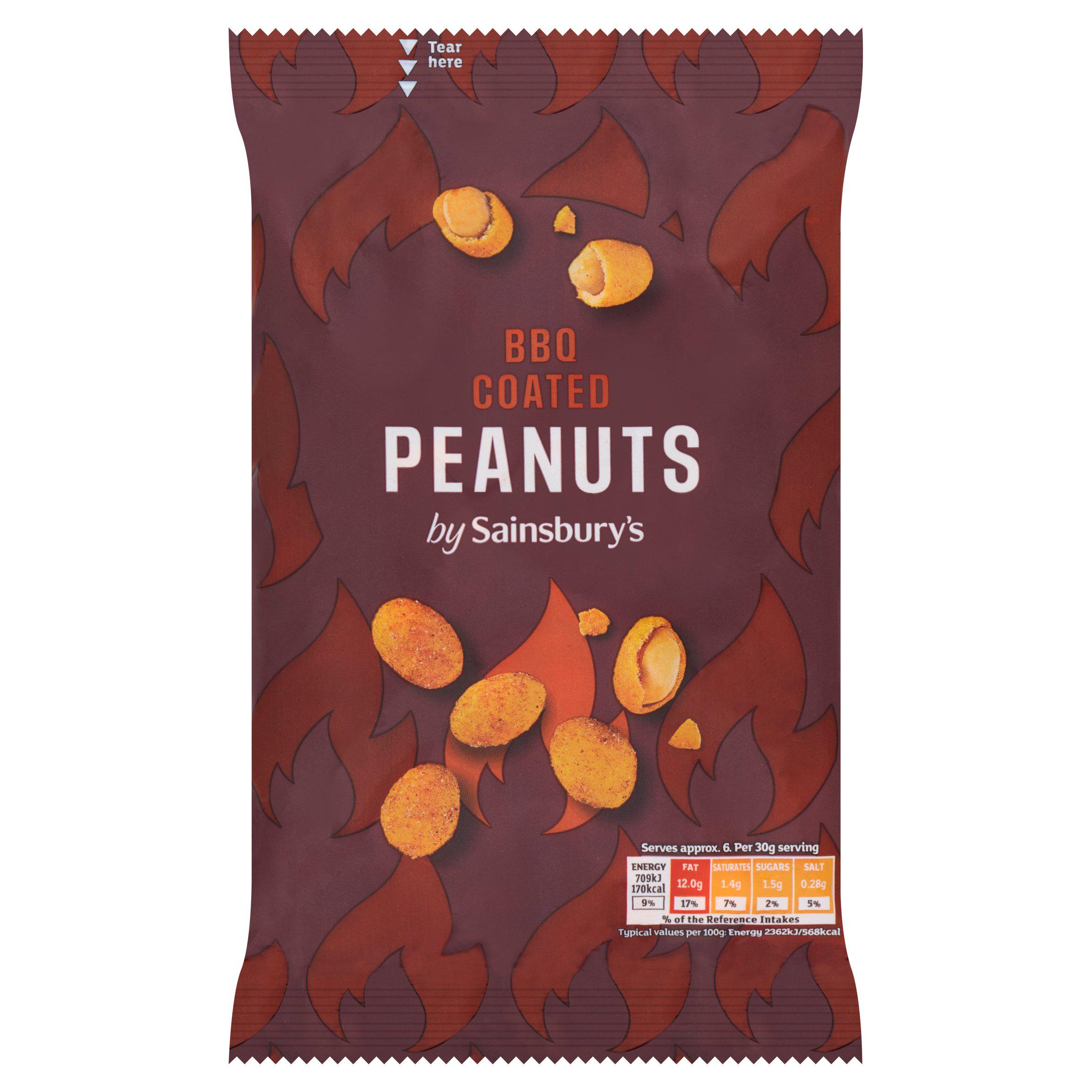Sainsbury's BBQ Coated Peanuts 200g