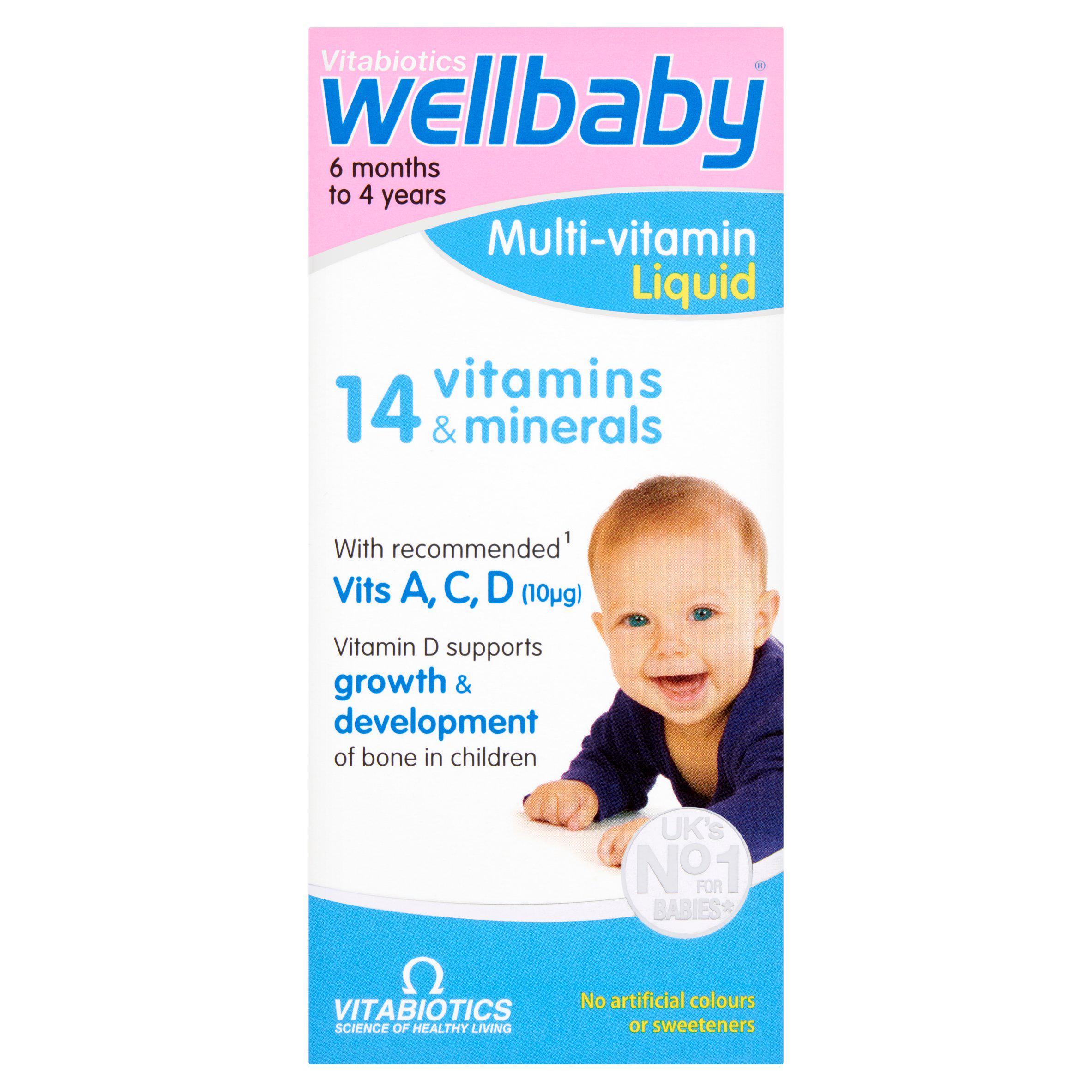 Vitabiotics Wellkid Baby Liquid 150ml