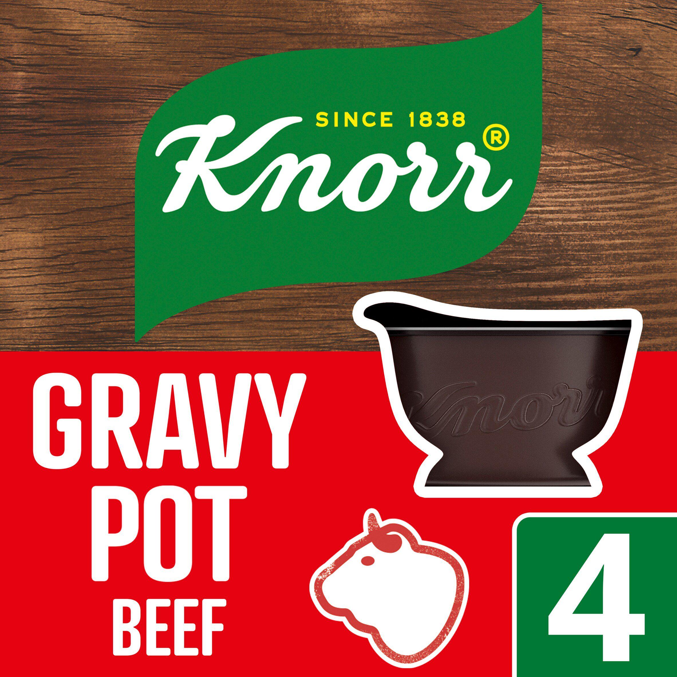 Knorr 4 Beef Gravy Pots