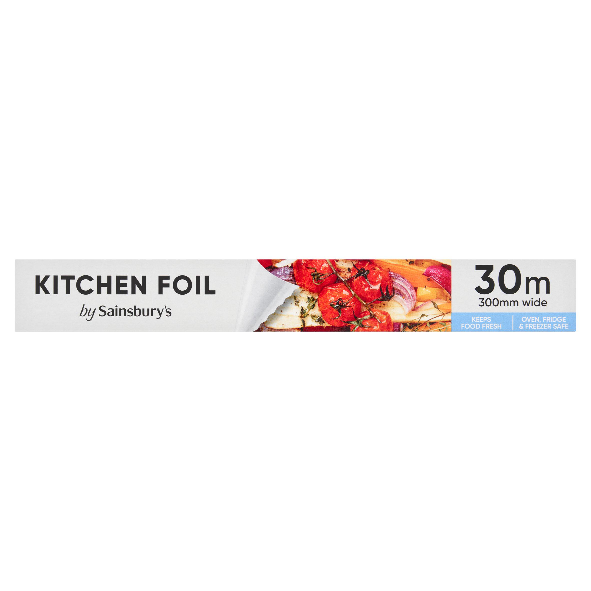 Sainsbury's Kitchen Foil 30m